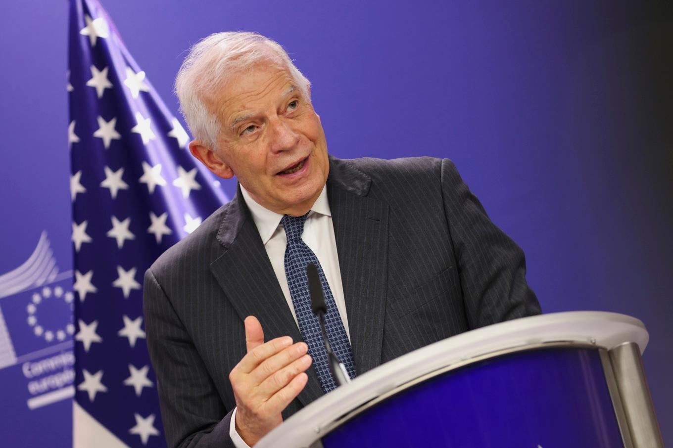EU:s utrikeschef Josep Borrell. Arkivbild. Foto: Johanna Geron/AP/TT
