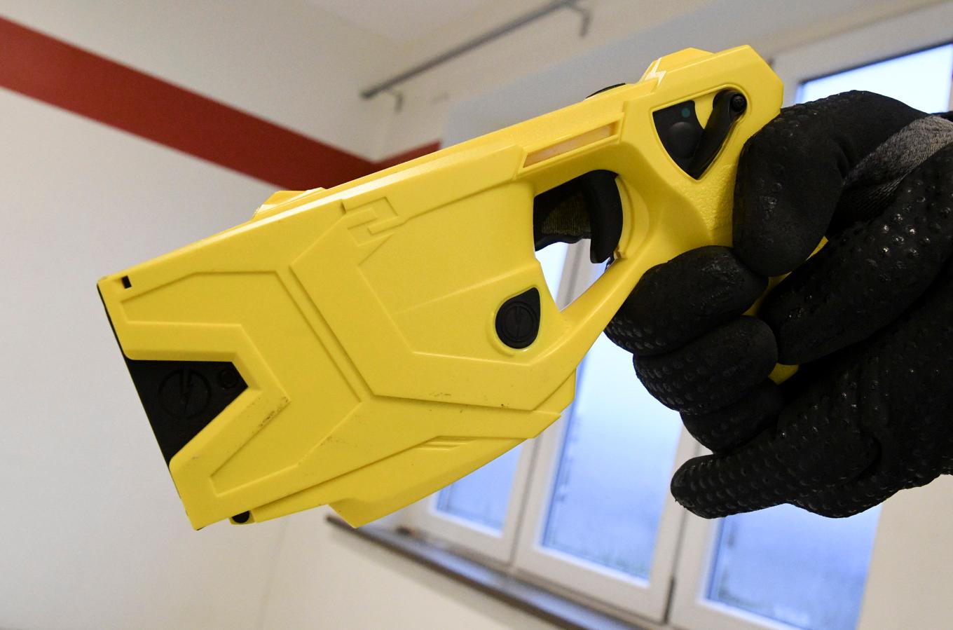 Flickan sköts med en elpistol. Arkivbild. Foto: Johan Nilsson/TT