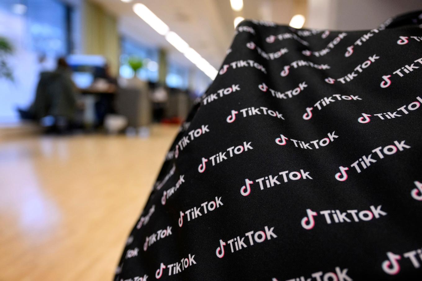 Tiktok är i blåsväder i USA. Arkivbild. Foto: Jessica Gow/TT