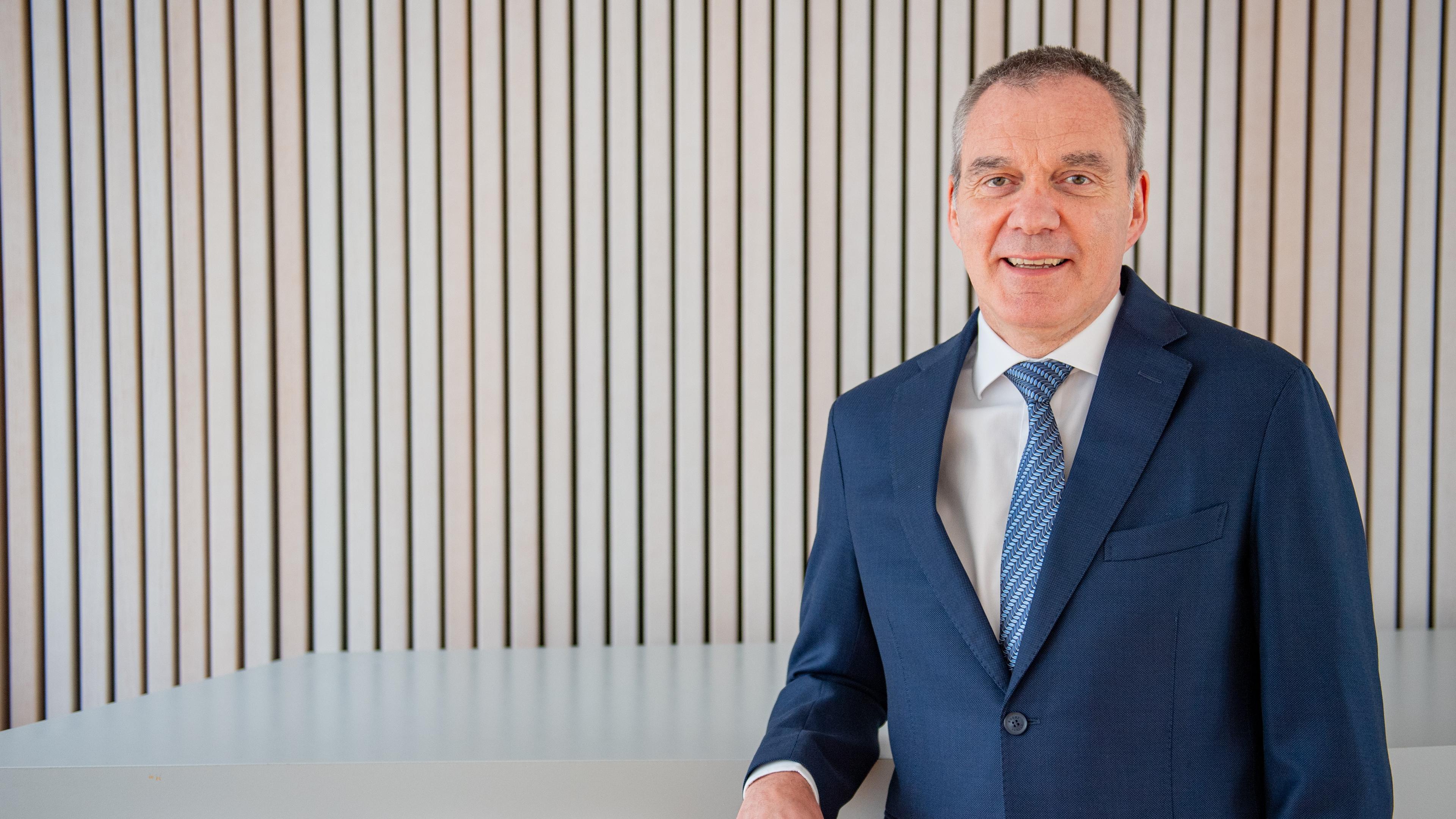 Nico Delvaux, vd för Assa Abloy. Arkivbild. Foto: Samuel Steén/TT
