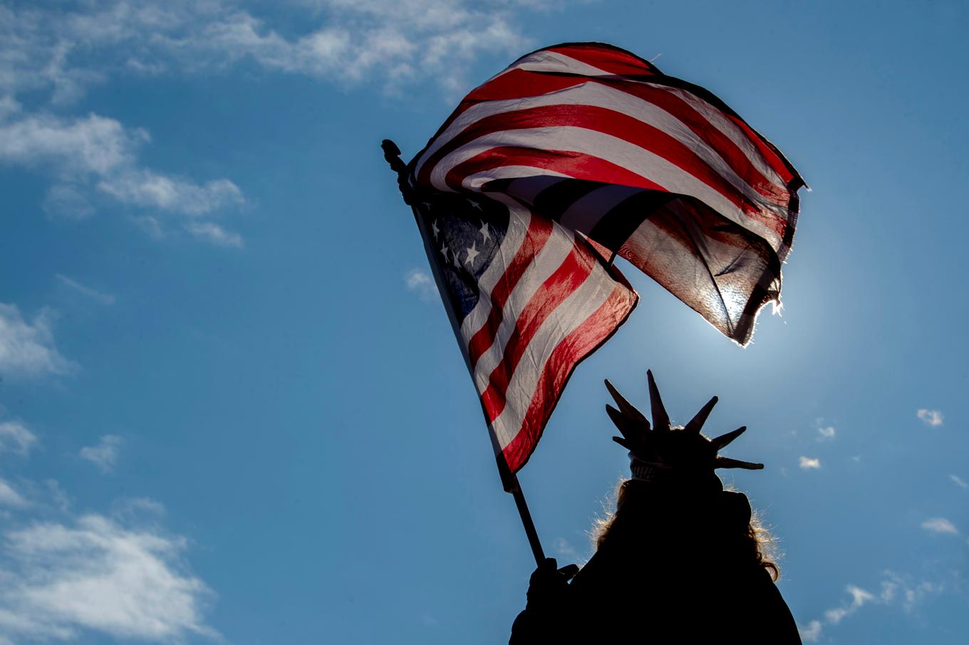 Nya amerikanska prissiffror presenteras. Arkivbild Foto: Jake May/AP/TT