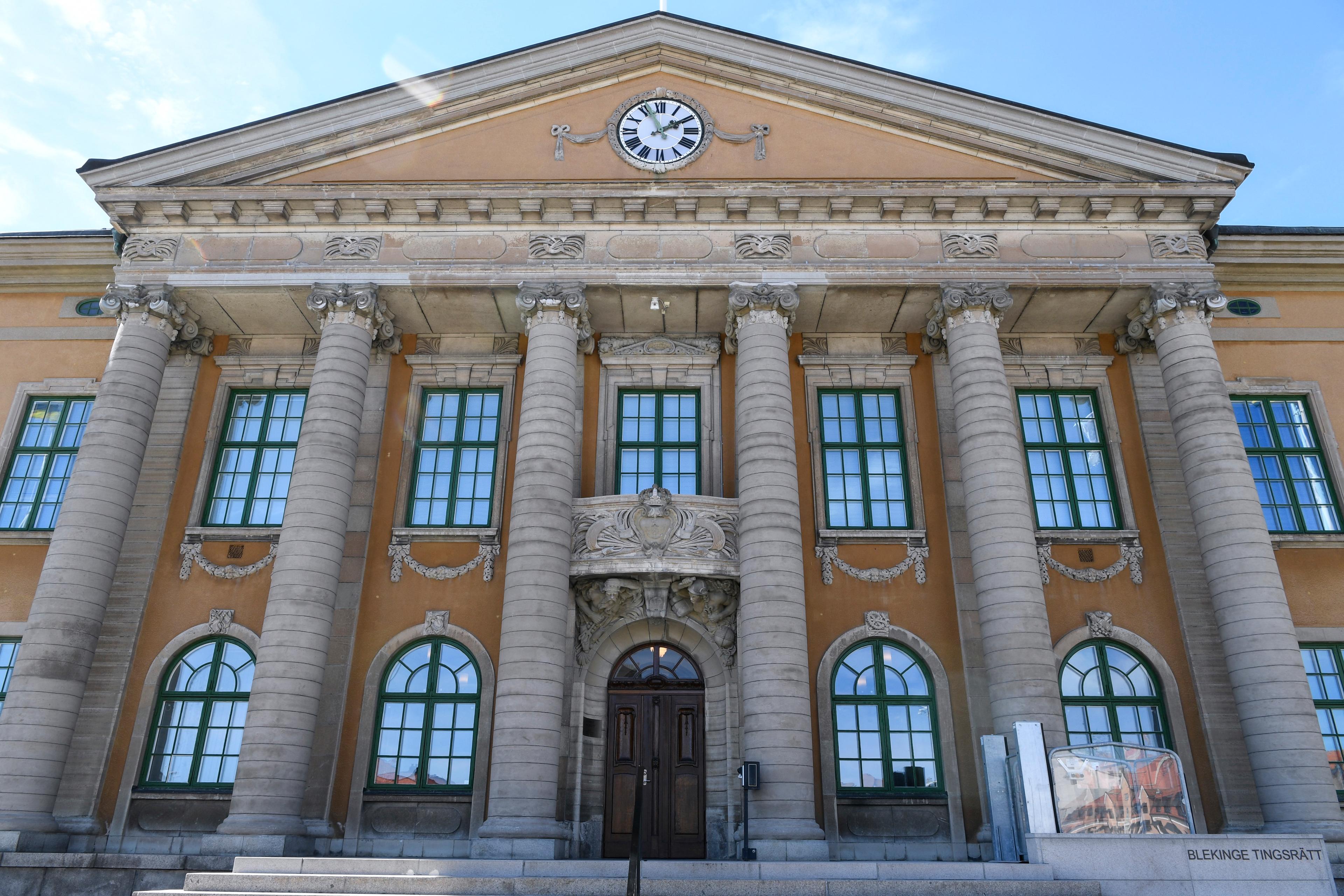 Blekinge tingsrätt meddelade sin dom under torsdagen. Arkivbild. Foto: Johan Nilsson/TT