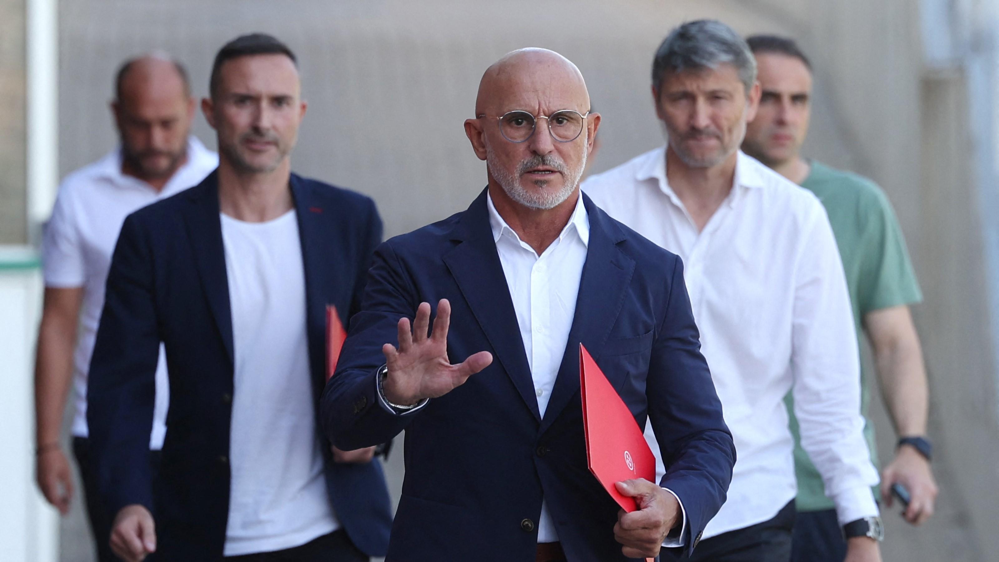 ”Kyssen” som Spaniens fotbollsbas Luis Rubiales gav Janni Hermosa efter VM-guldet verkar aldrig få sitt slut. Foto: Pierre-PhilippeMarcou/AFP/Getty Images