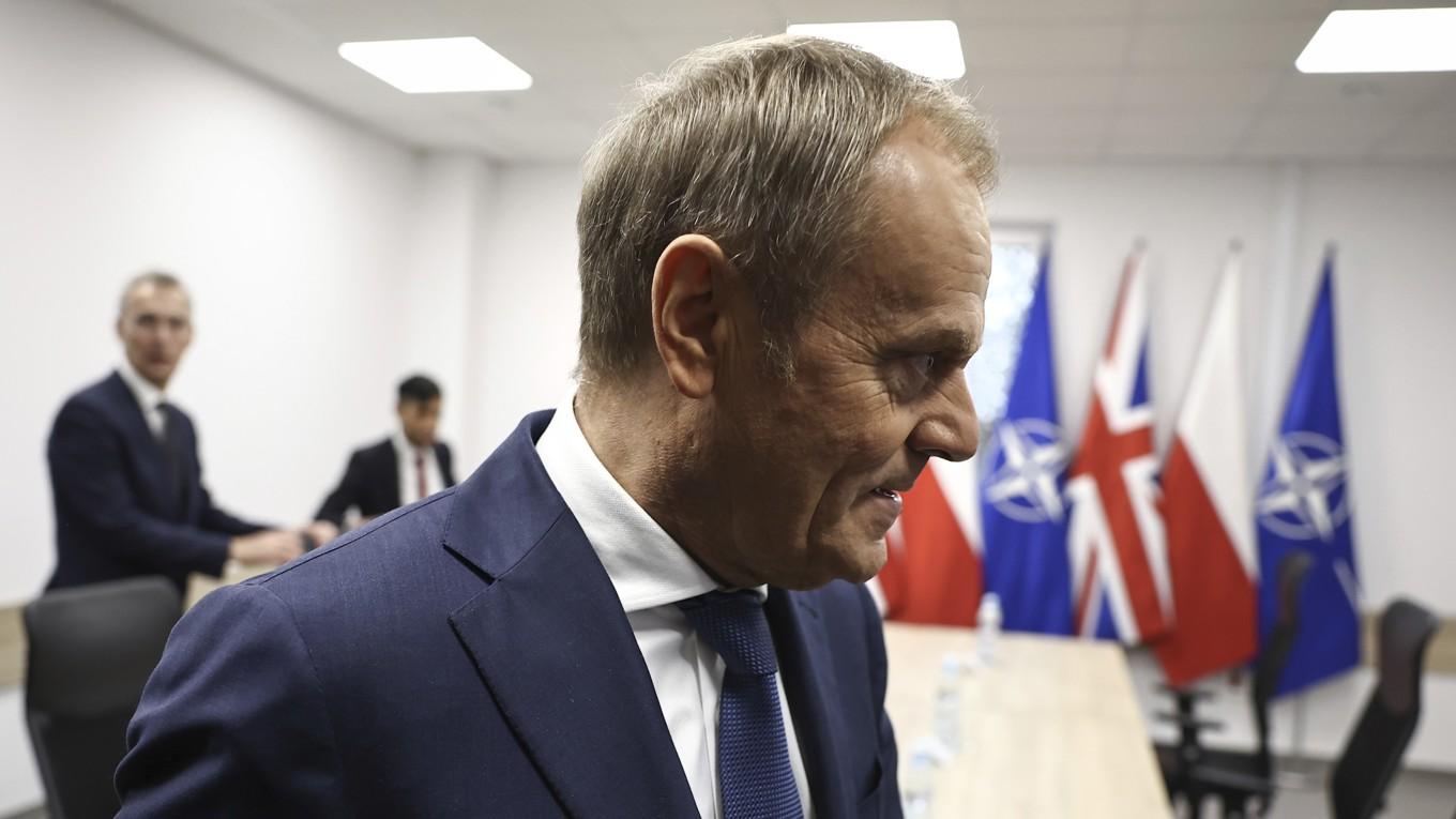 Polens premiärminister Donald Tusk. Arkivbild. Foto: Henry Nicholls/AP/TT