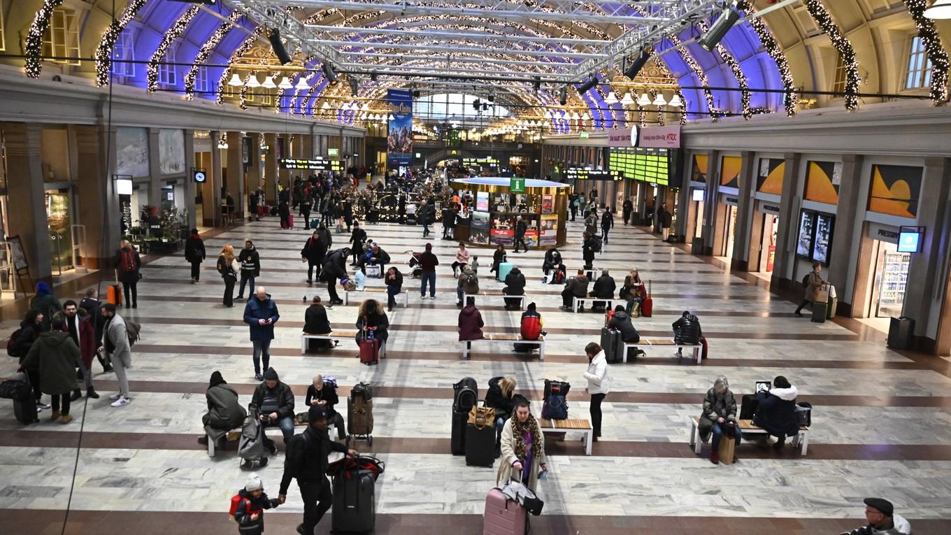 Stockholms centralstation. Arkivbild. Foto: Claudio Bresciani/TT