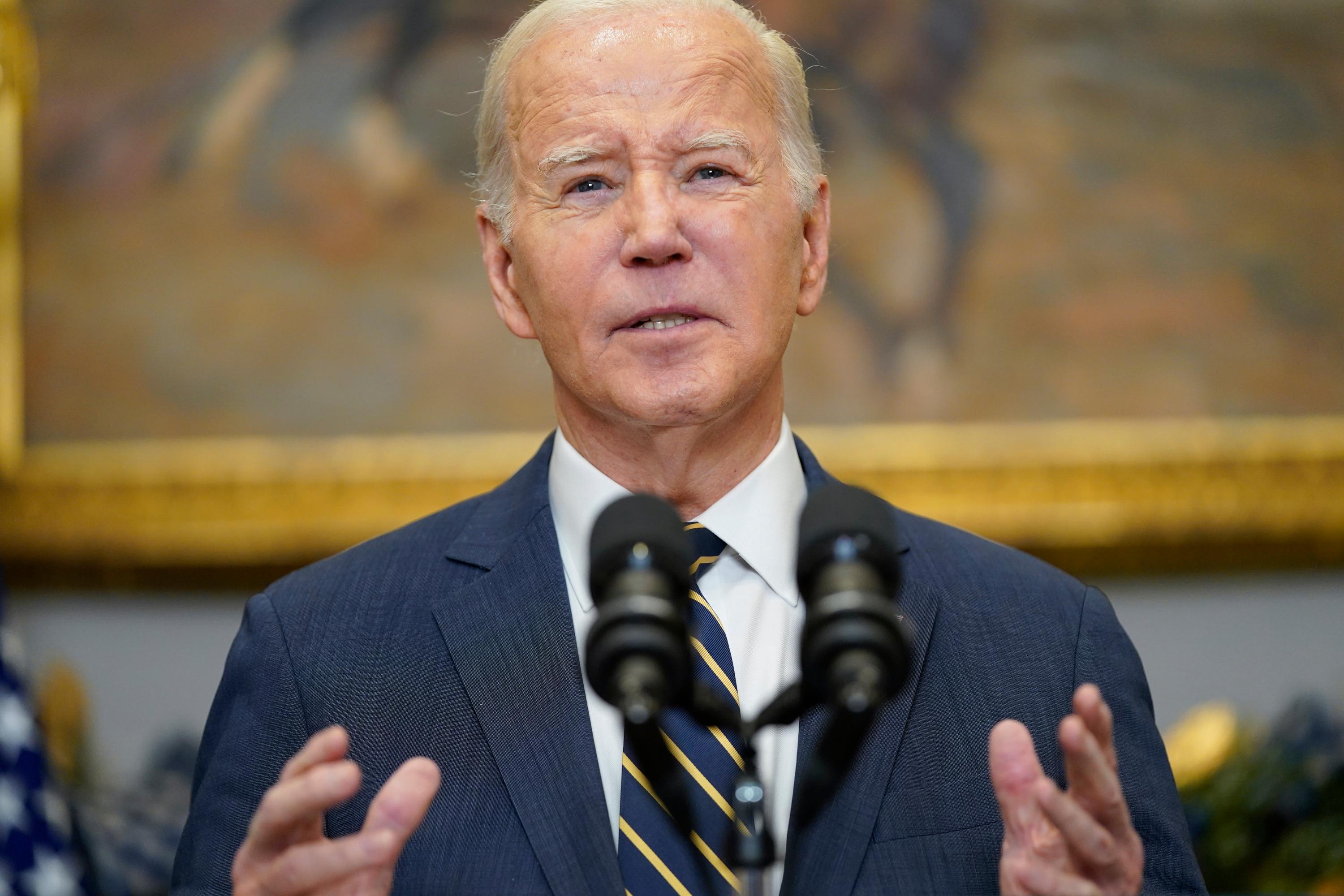 USA:s president Joe Biden. Arkivbild. Foto: Evan Vucci/AP/TT