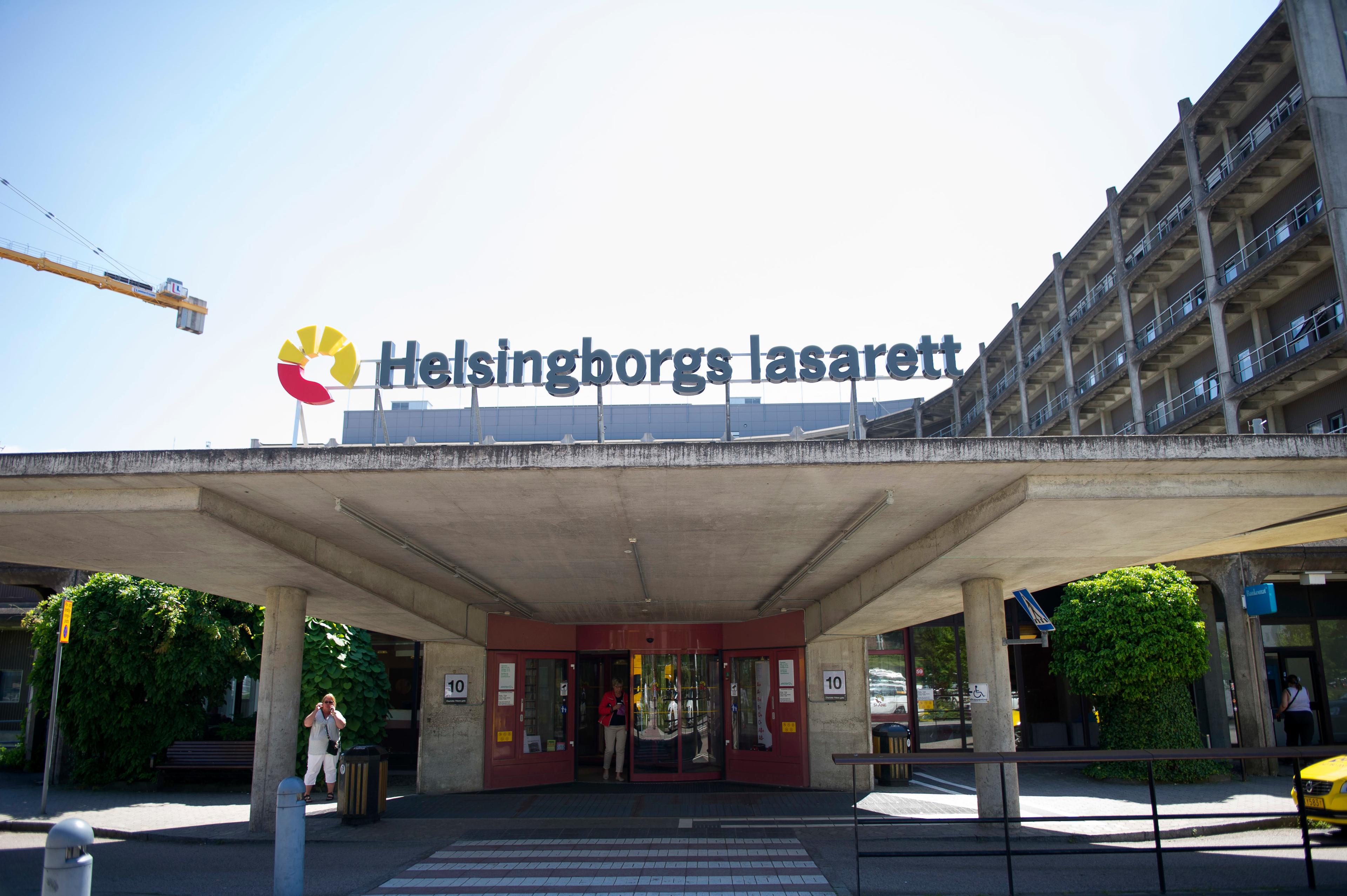 Helsingborgs lasarett ska betala vite för felplacerade sängar. Arkivbild. Foto: Björn Lindgren/TT