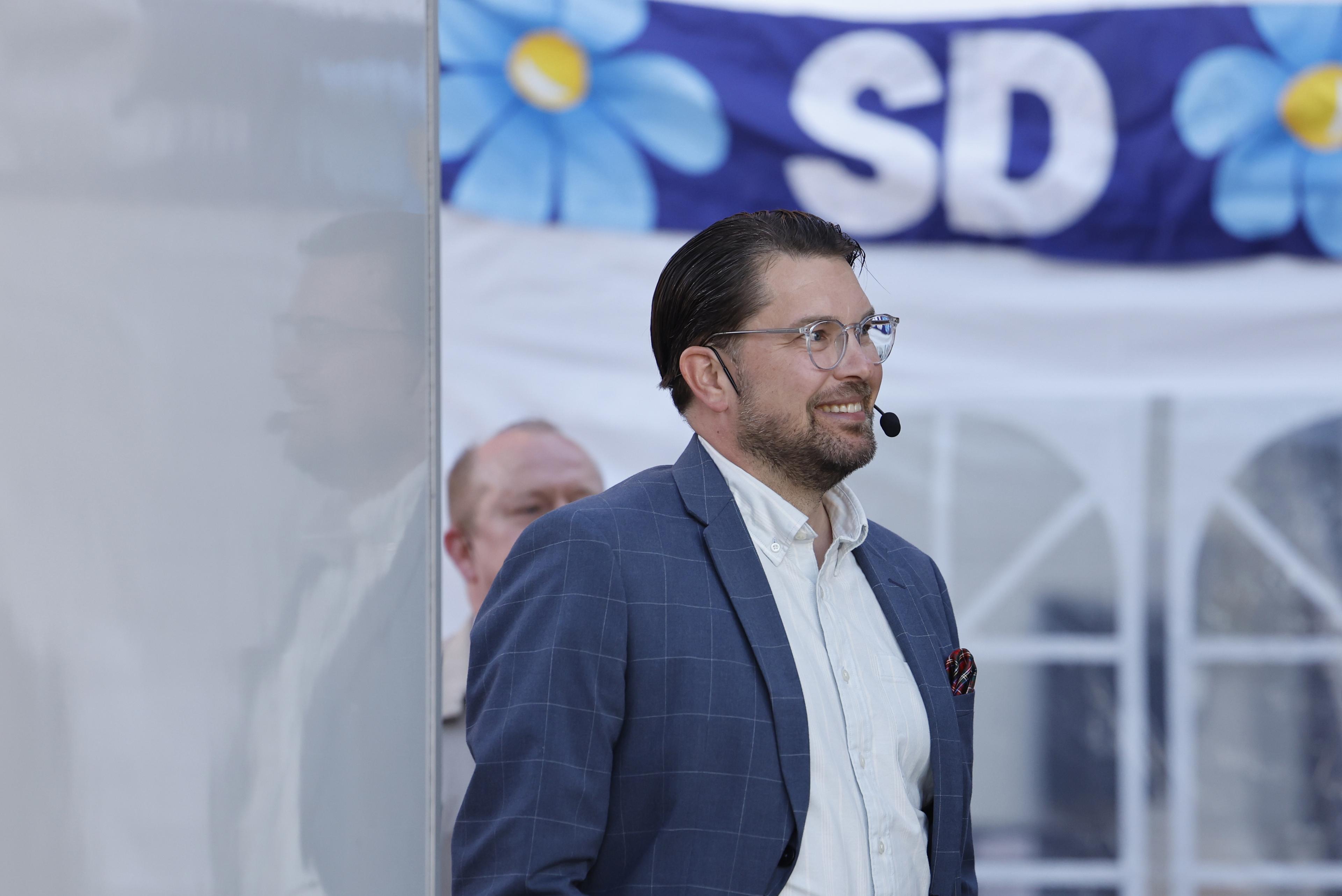 Jimmie Åkesson, SD:s partieledare. Foto: Christine Olsson/TT