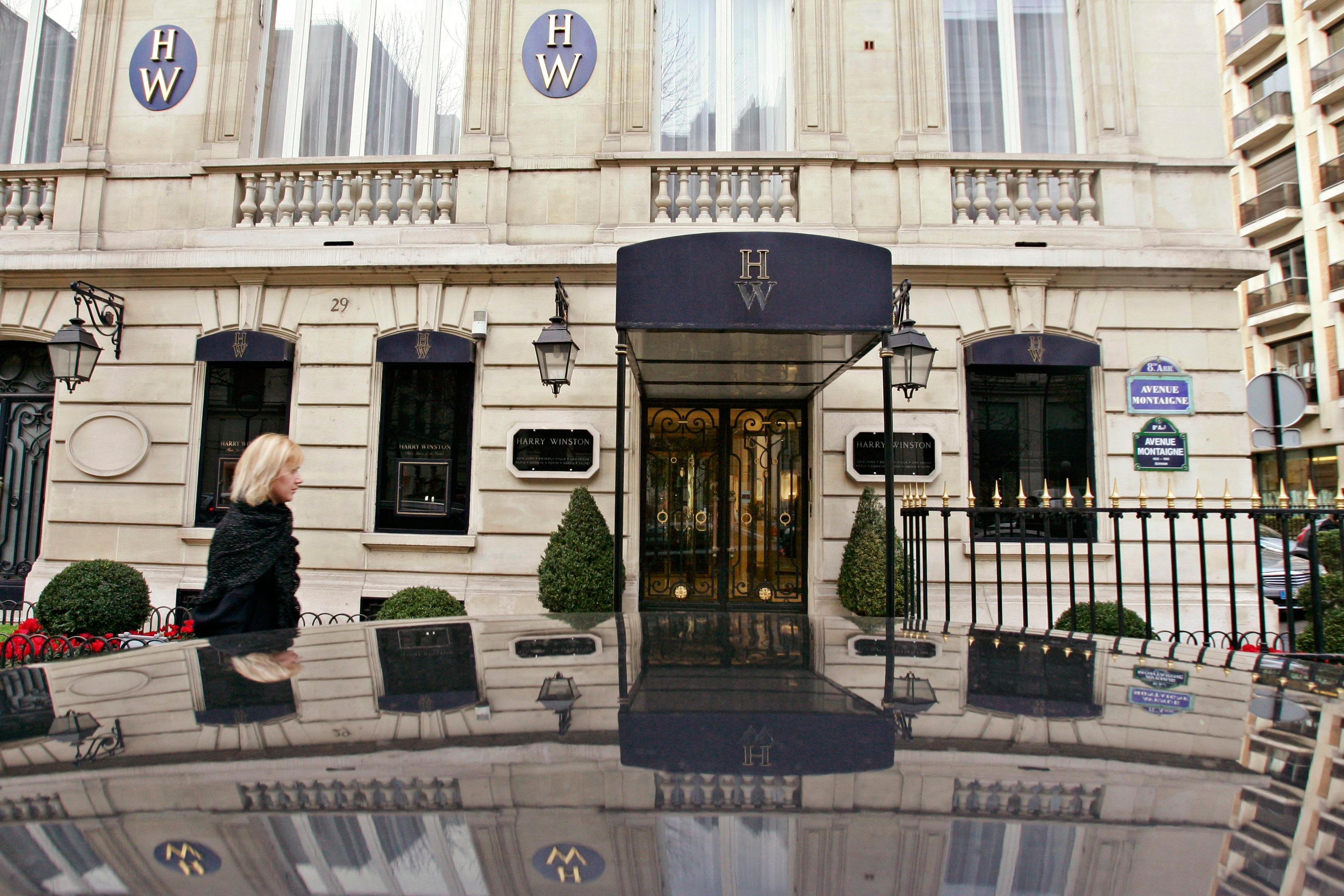 Harry Winstons juvelerarbutik i Paris. Arkivbild. Foto: Francois Mori/AP/TT