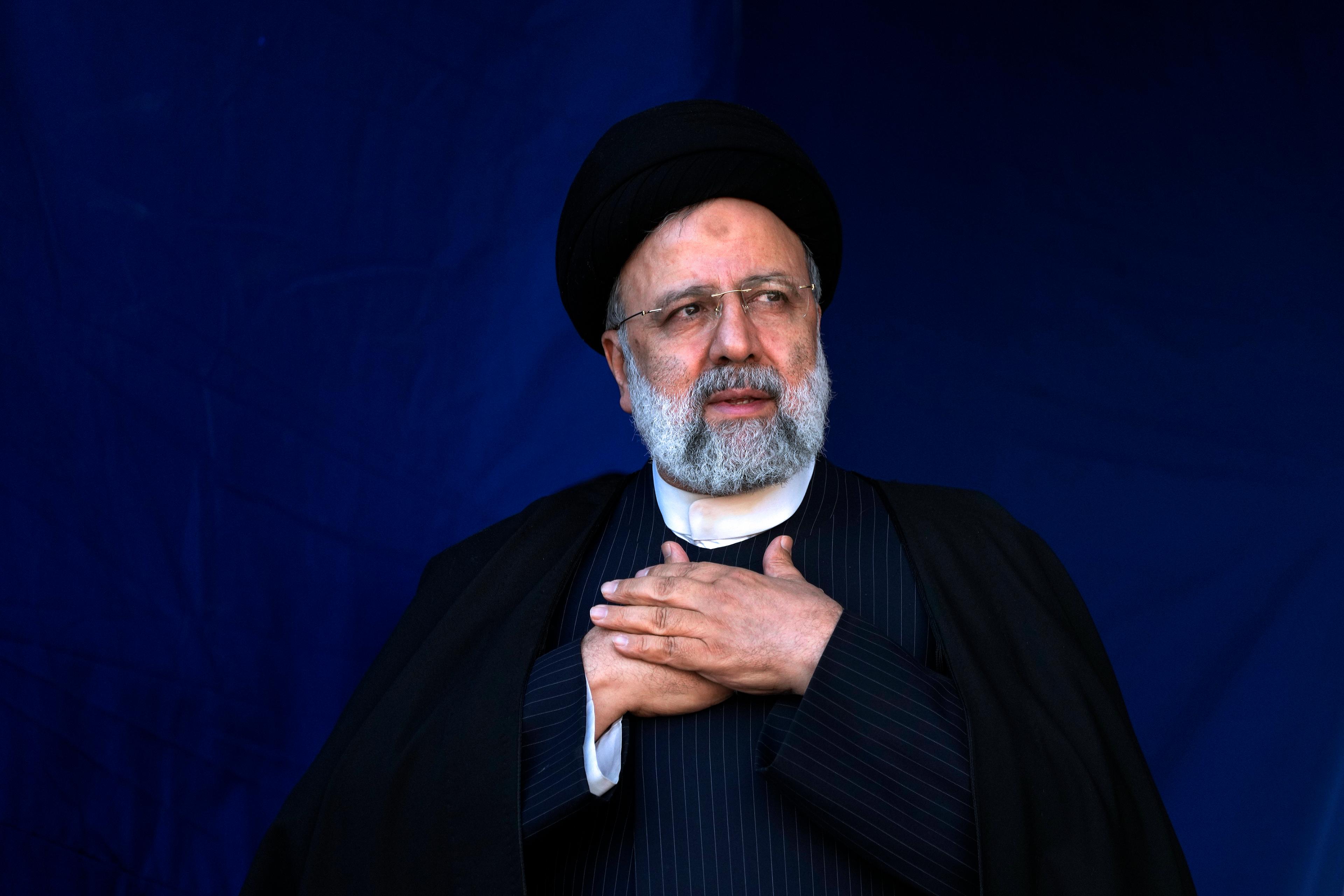 Irans president Ebrahim Raisi. Arkivbild. Foto: Vahid Salemi/AP/TT