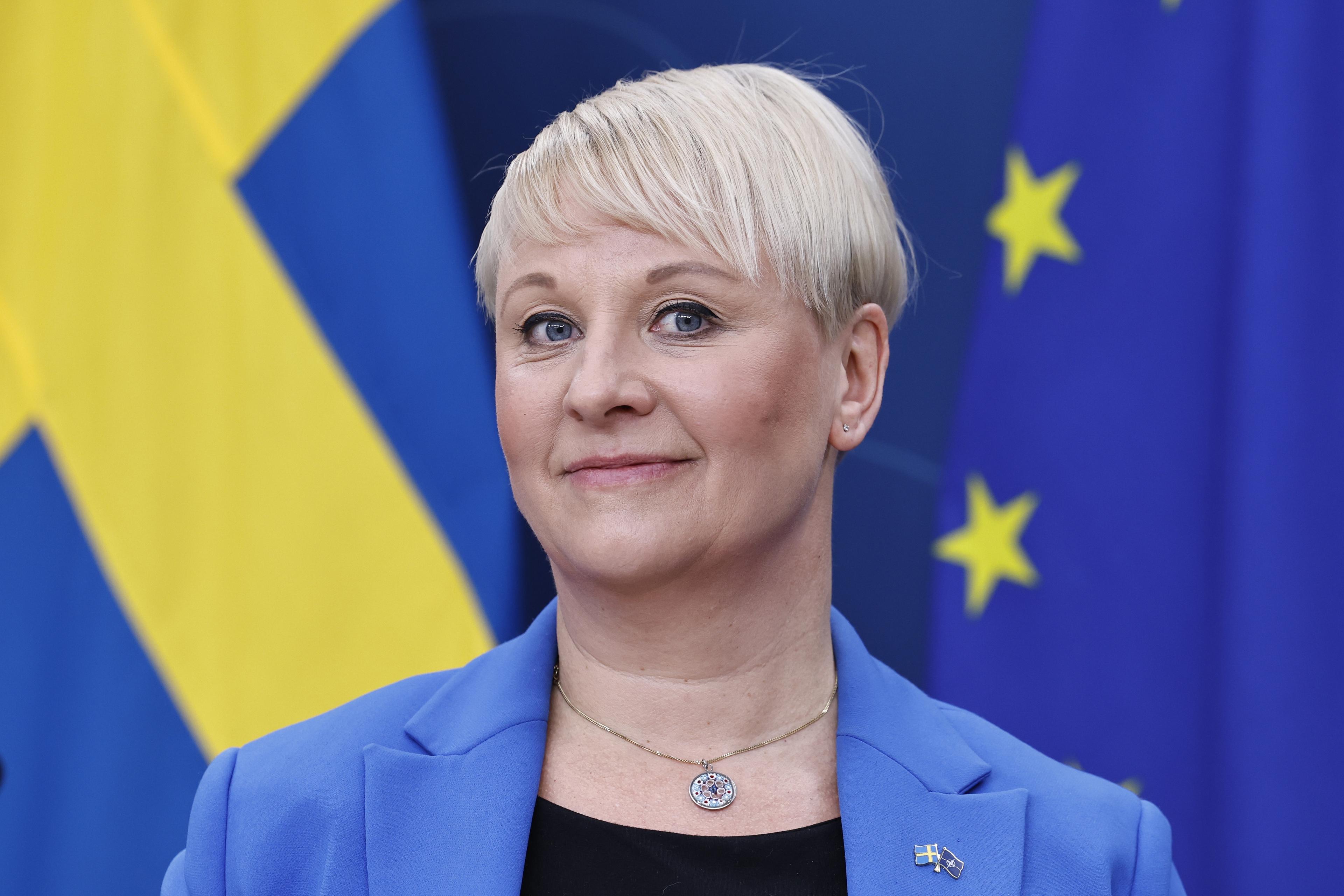Äldre- och socialförsäkringsminister Anna Tenje (M). Arkivbild. Foto: Christine Olsson/TT