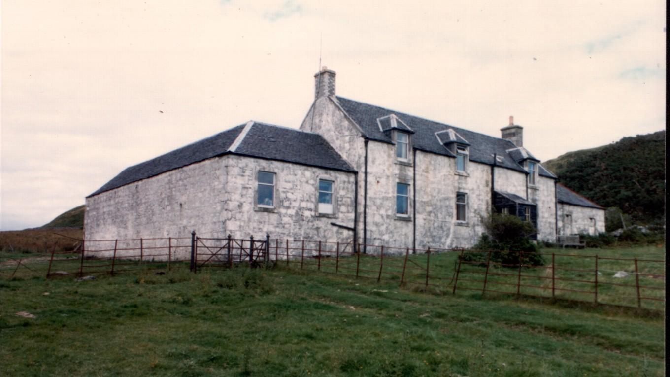Huset Barnhill på den skotska ön Jura. Här färdigställde Orwell sin roman ”1984”. Foto: Public Domain