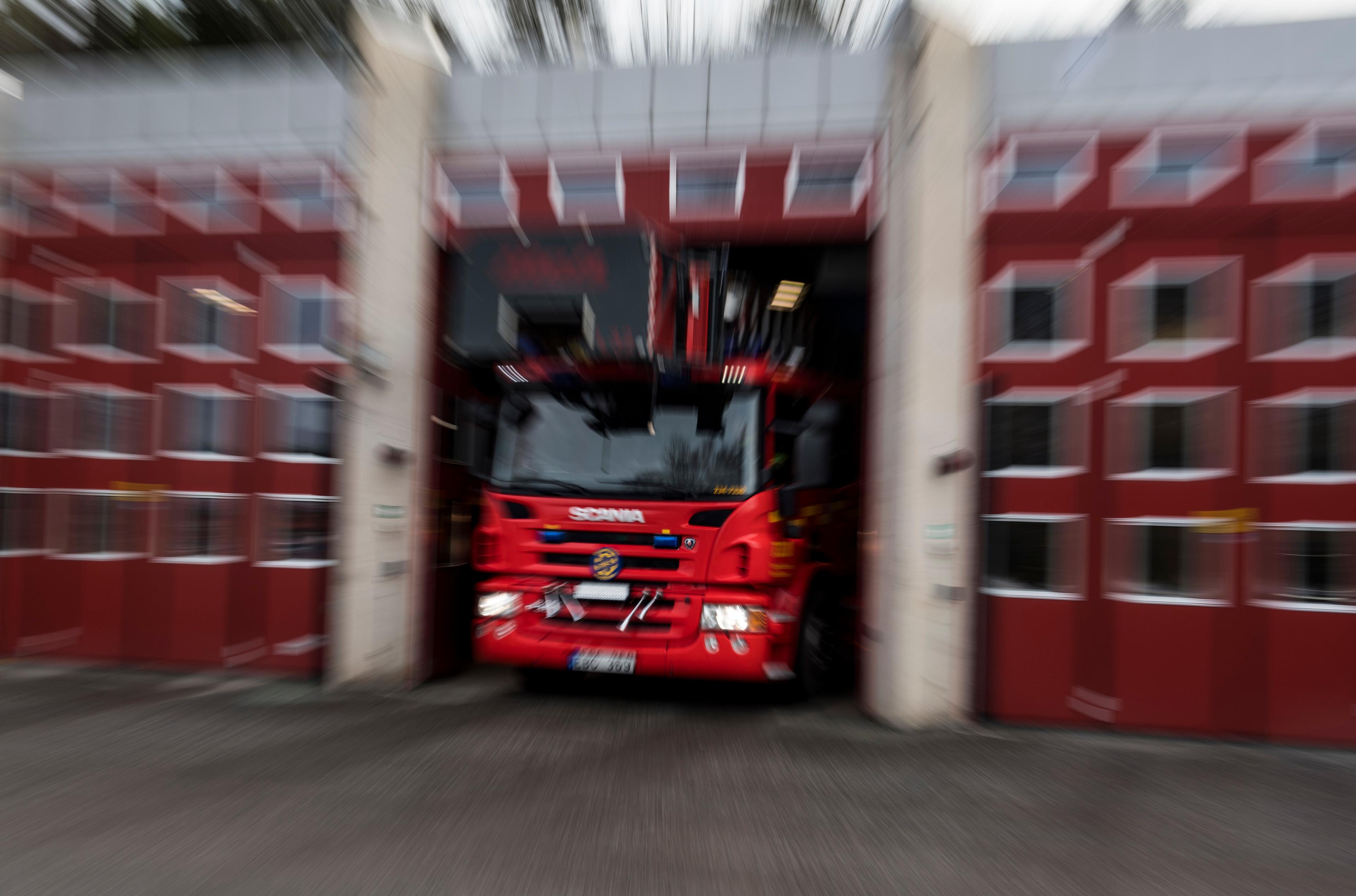 Ett VMA har utfärdats i Åsele i samband med en kraftig brand. Arkivbild. Foto: Pontus Lundahl/TT