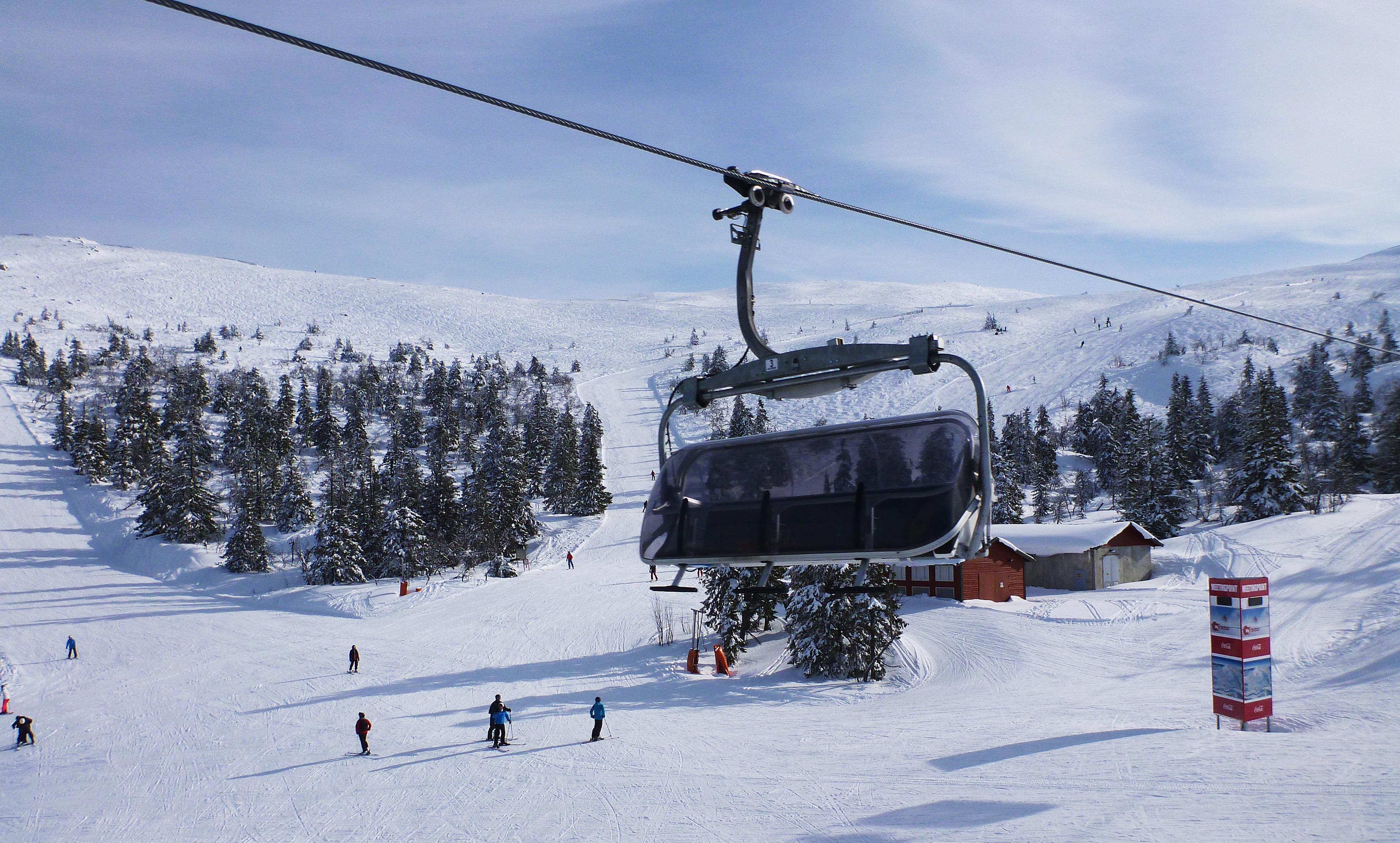 Norska skidanläggningen vid Trysil ingår i Skistarfamiljen. Arkivbild. Foto: Erik Johansen/NTB scanpix/TT