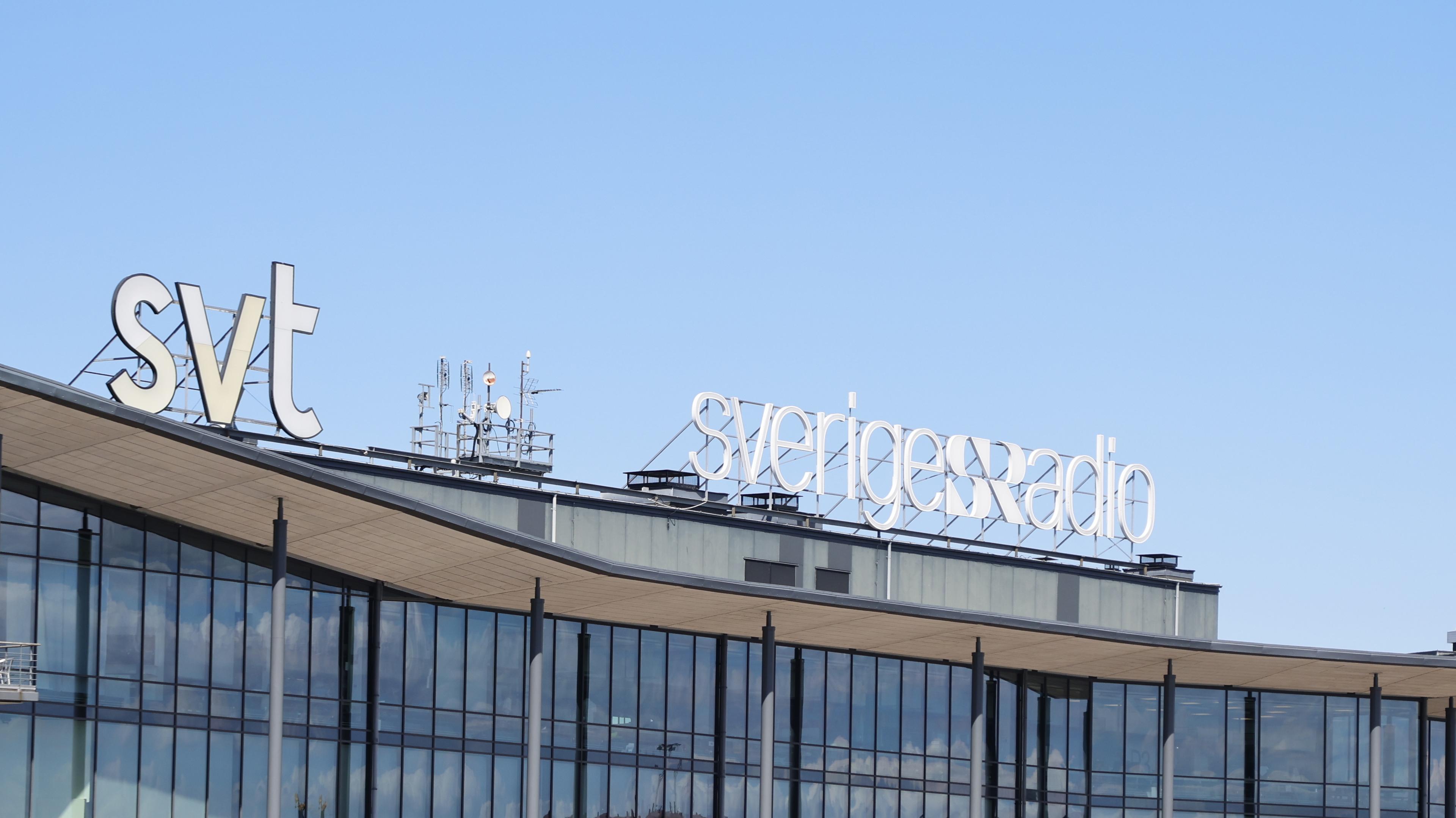 SVT och SR bannlyses av Ryssland. Arkivbild. Foto: Adam Ihse/TT