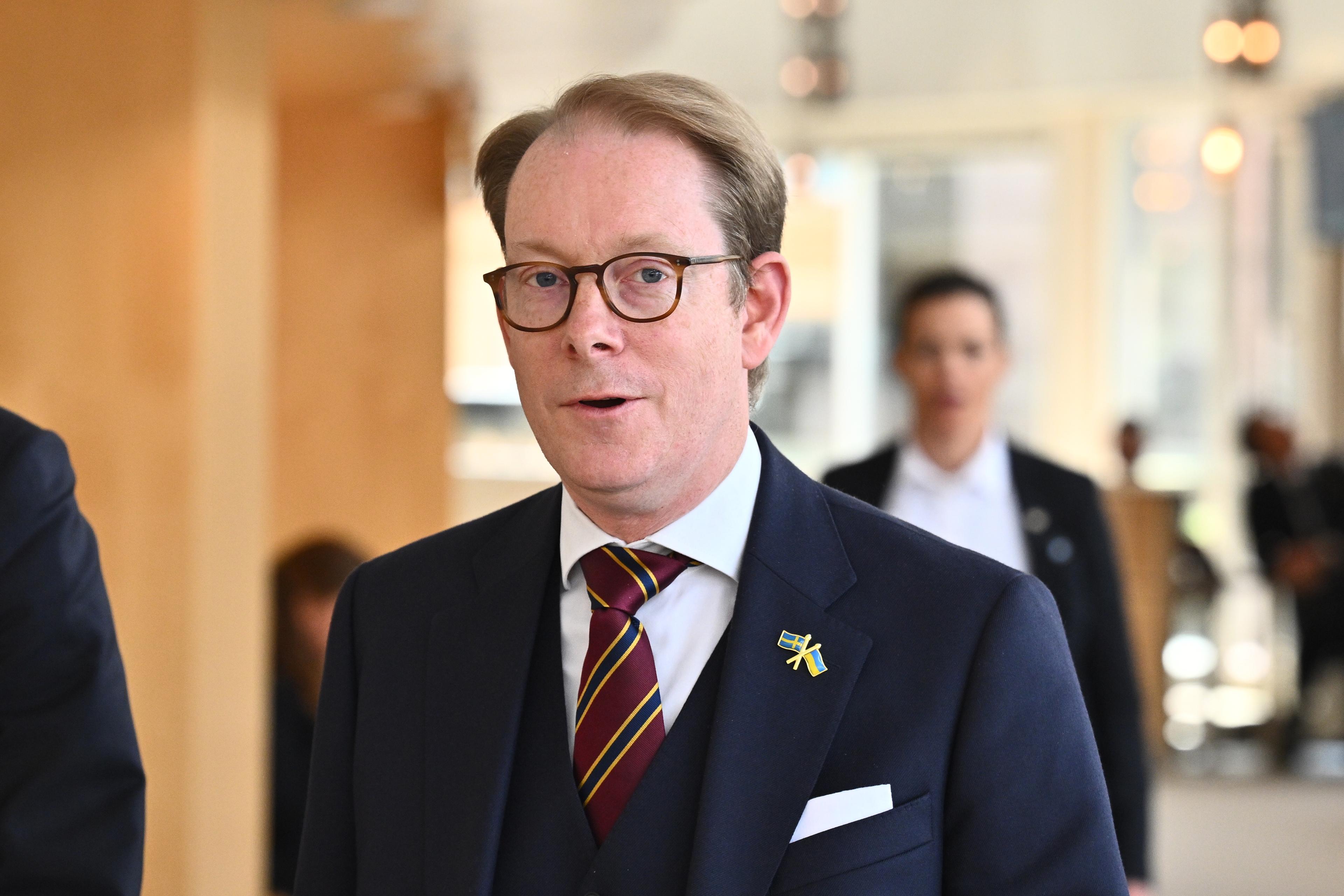 Utrikesminister Tobias Billström (M). Arkivbild. Foto: Claudio Bresciani/TT