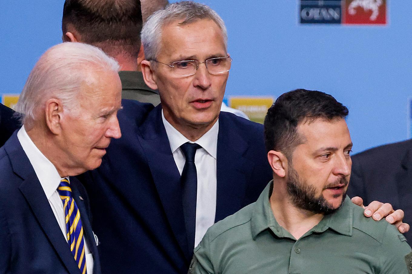 Vem tar ansvar för västvärldens engagemang i konflikten i Ukraina? Foto: LUDOVIC MARIN/AFP via Getty Images
