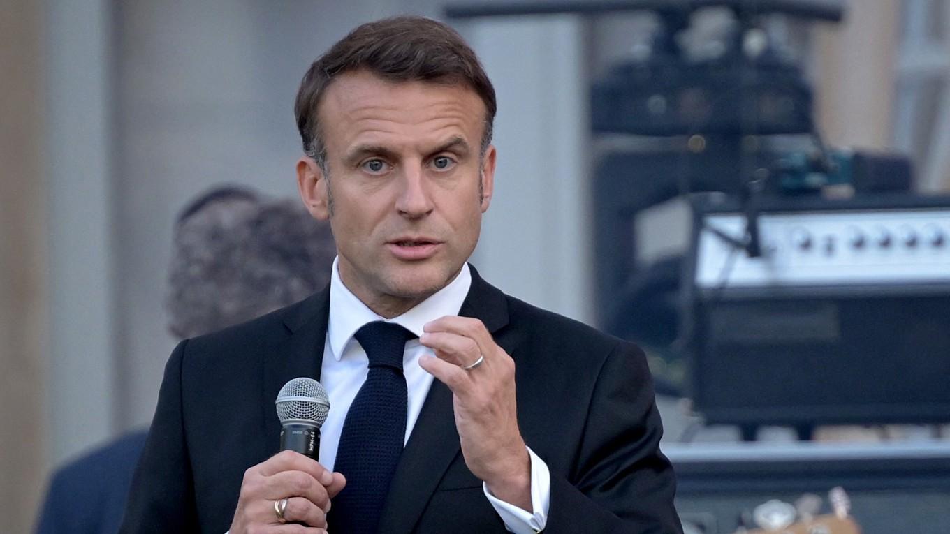 Frankrikes president Emmanuel Macron. Foto: Bertrand Guay/AFP via Getty Images