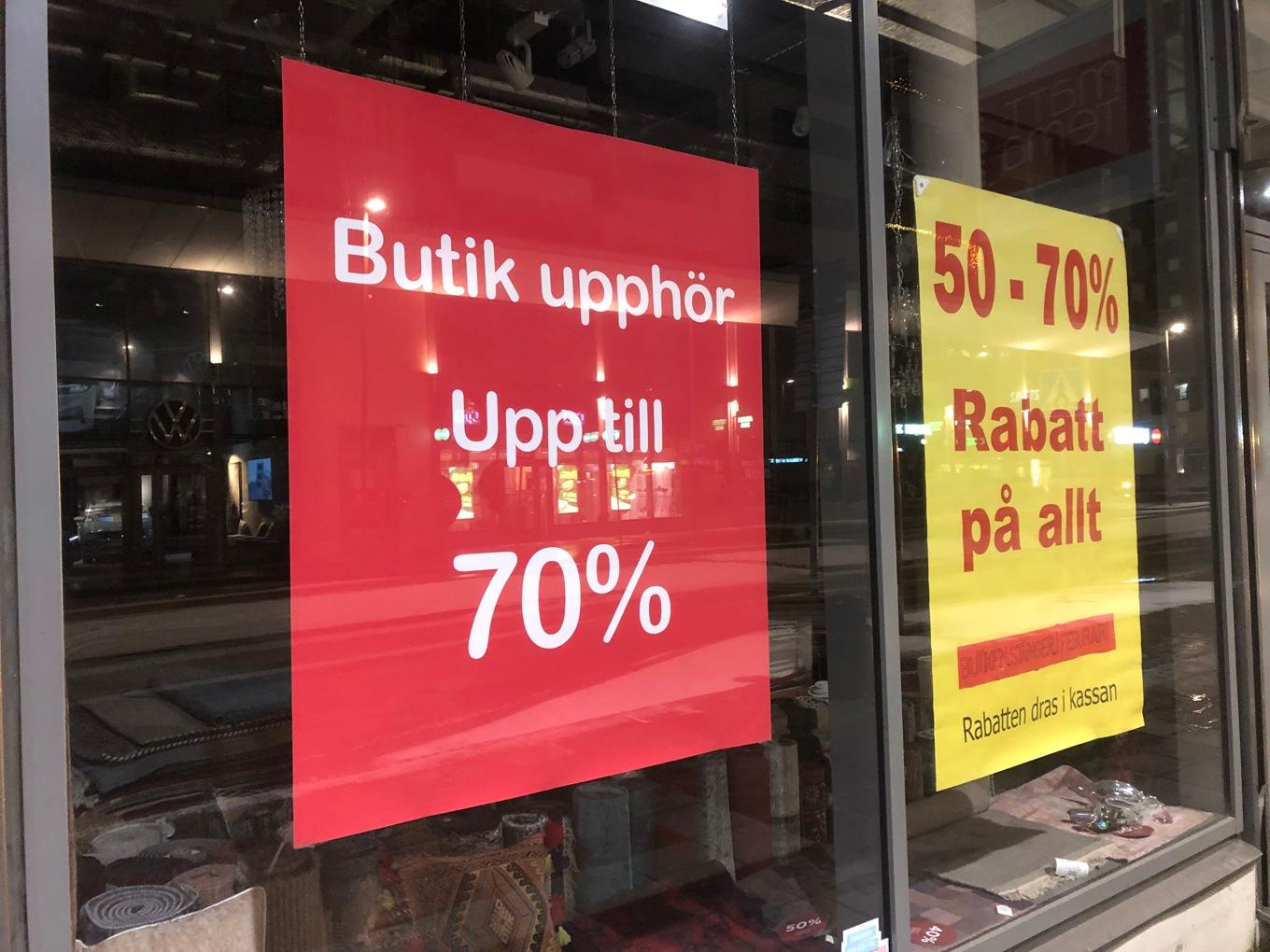 Nästan 5 500 företag har gått i konkurs mellan januari och juni i år, enligt Syna. Foto: Tony Lingefors