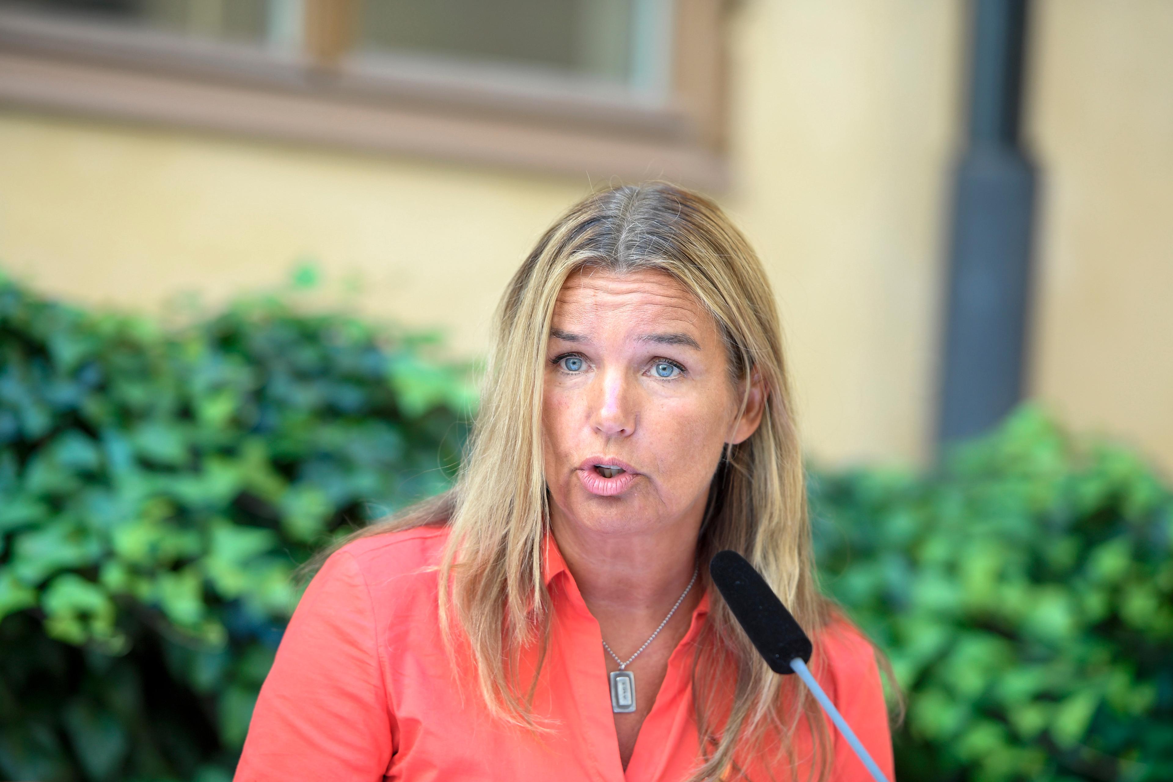 Anna-Caren Sätherberg, tidigare landsbygdsminister, vill se över "marknadsmisslyckandet" inom djursjukvården. Arkivbild. Foto: Maja Suslin/TT