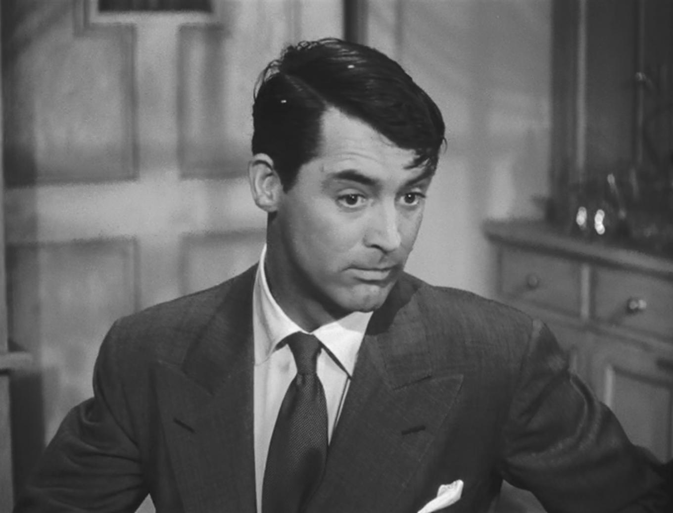 Cary Grant (1904–1986) är bland annat känd för sina insatser i ”Ingen fara på taket” och ”I sista minuten”.
Foto: Frank Capra och Sol Polito