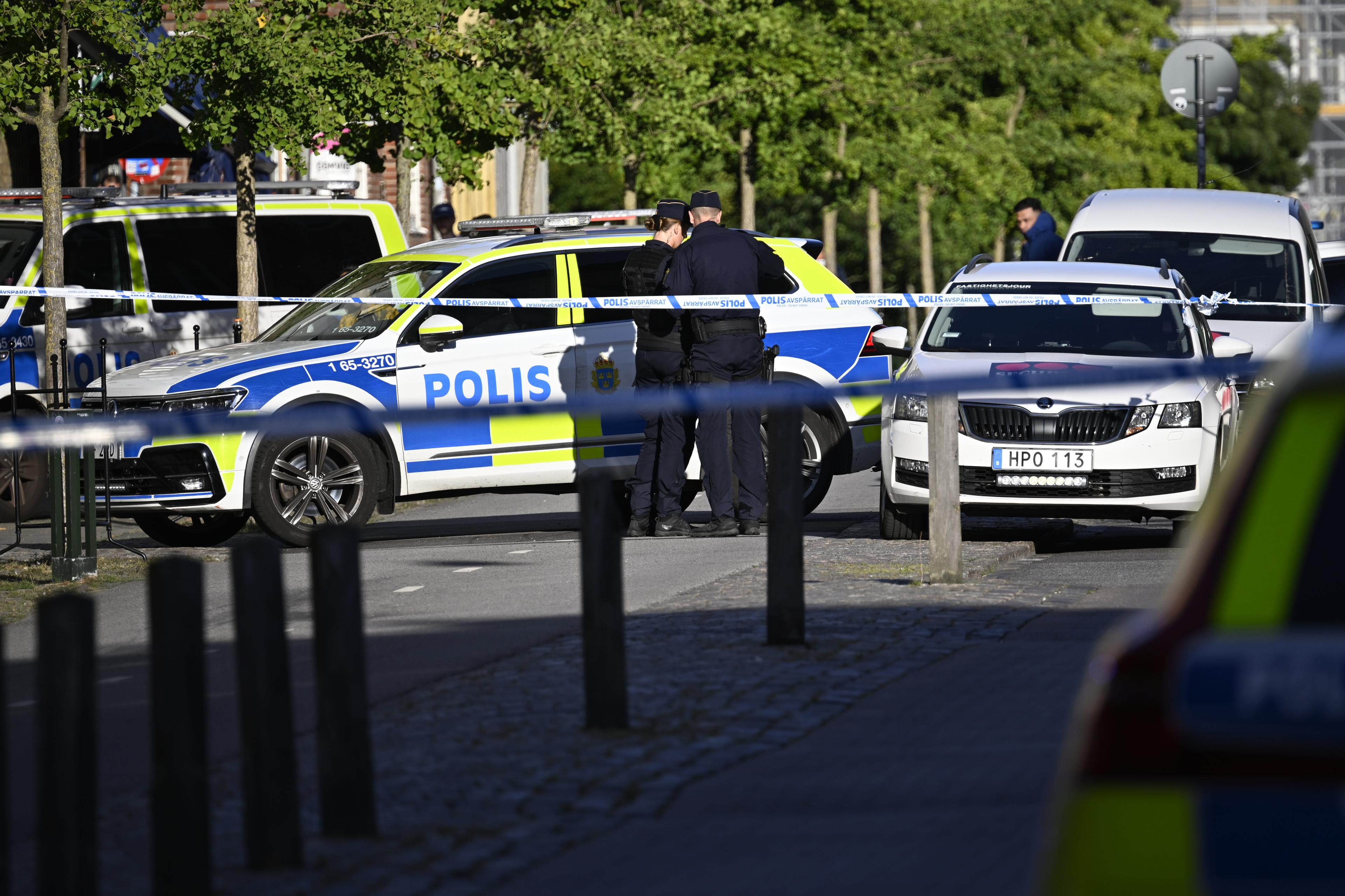 En man har skadats i en skottlossning i Malmö. Foto: Johan Nilsson/TT