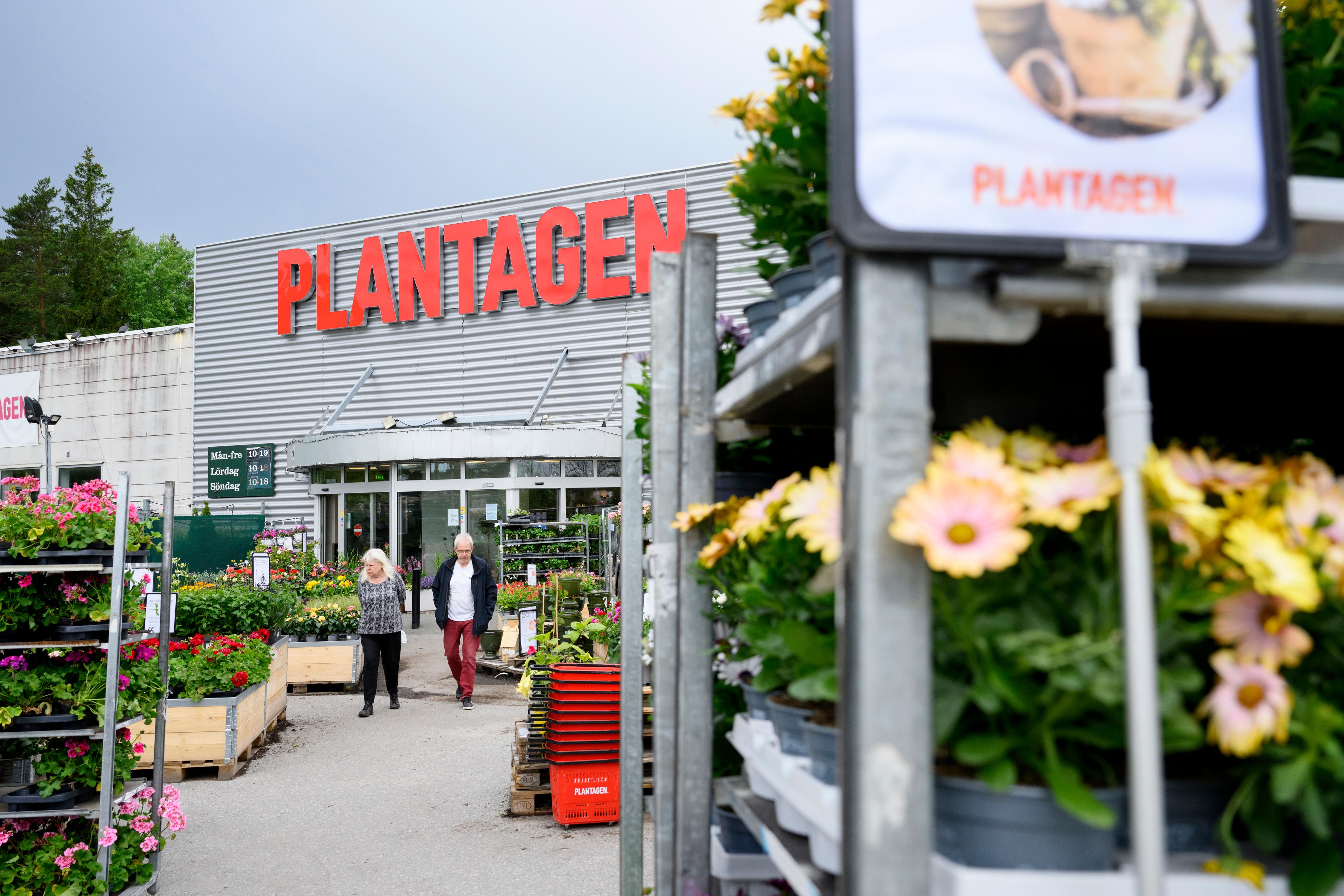 Plantagen stänger fem butiker i Sverige. Dock inte den på bilden, som ligger i Kungens Kurva i Stockholm. Arkivbild. Foto: Jessica Gow