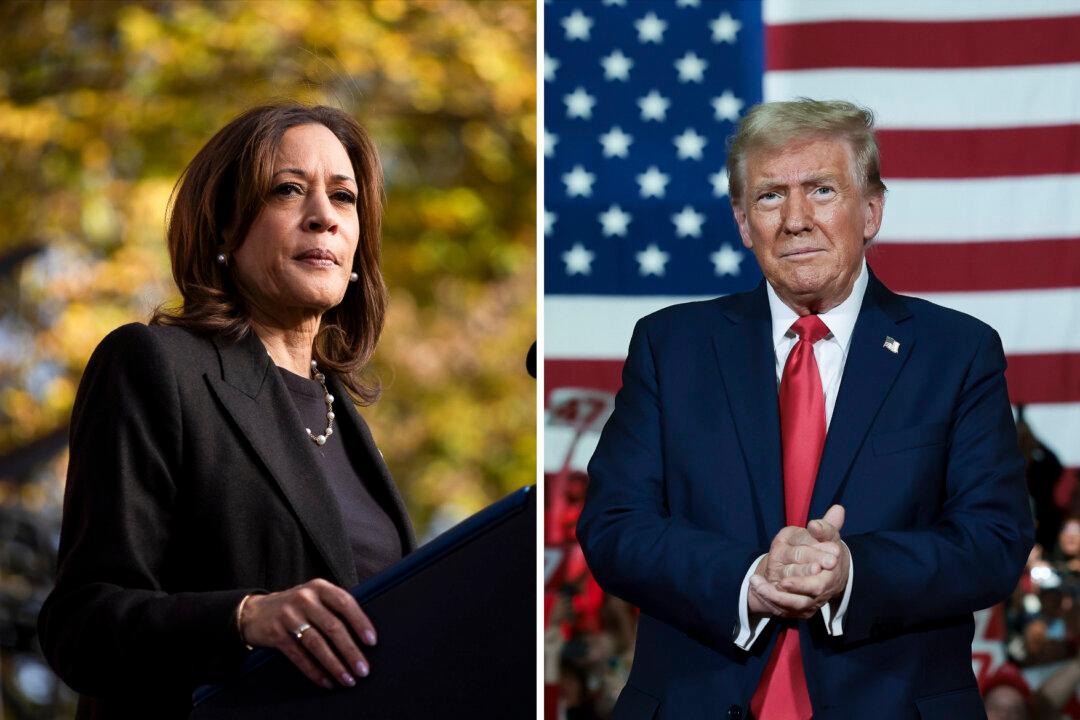 Kamala Harris och Donald Trump går in på upploppet i presidentvalet. Foto: Bill Pugliano, Win McNamee/Getty Images