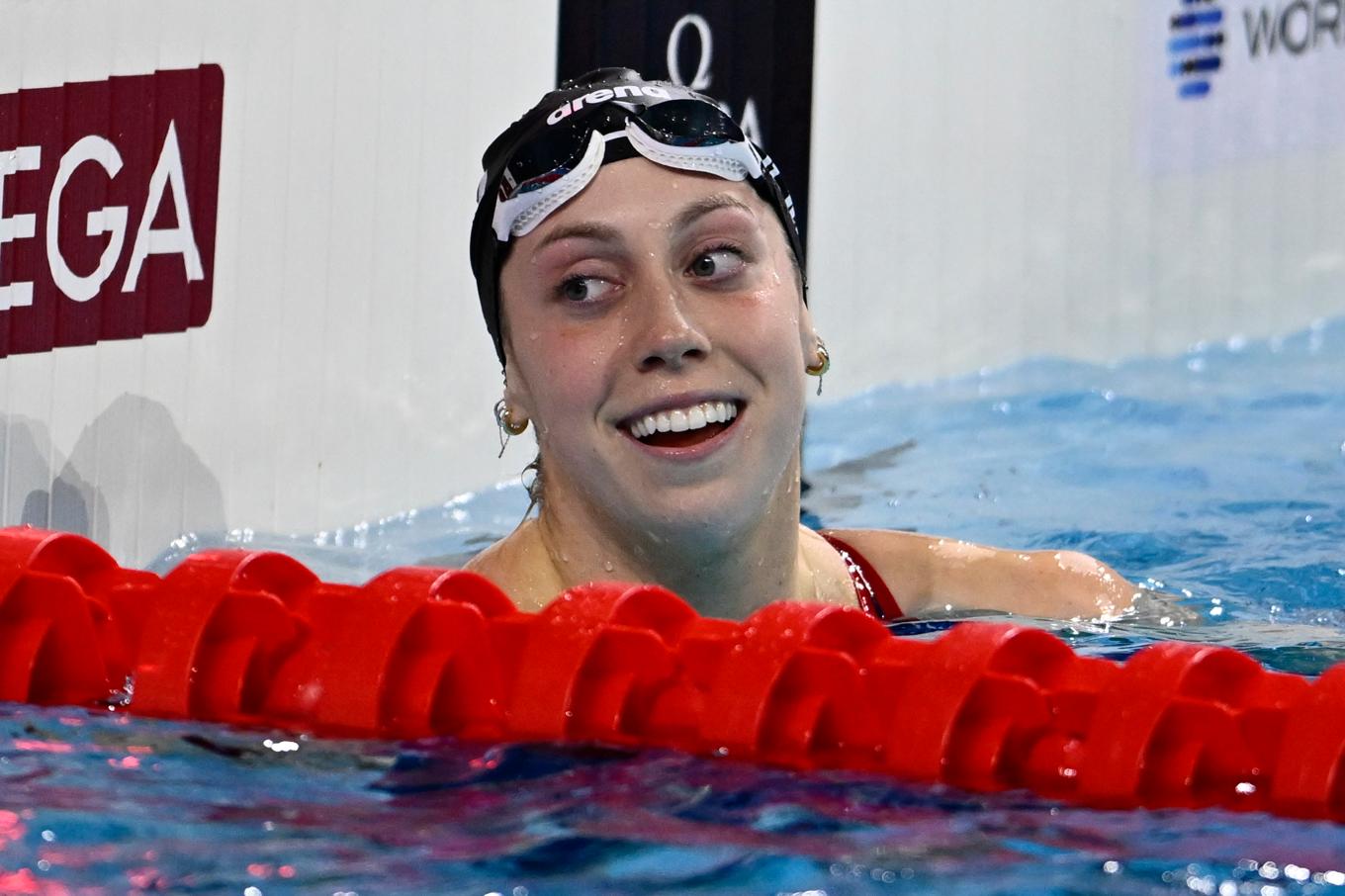 Gretchen Walsh. Arkivbild. Foto: Denes Erdos/AP/TT