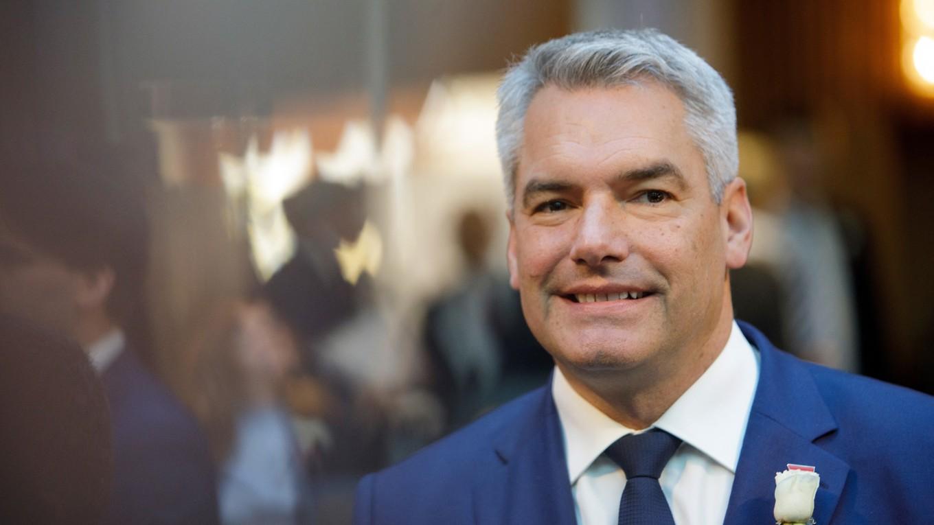 Österrikes förbundskansler Karl Nehammer. Foto: Alex Halada/AFP via Getty Images