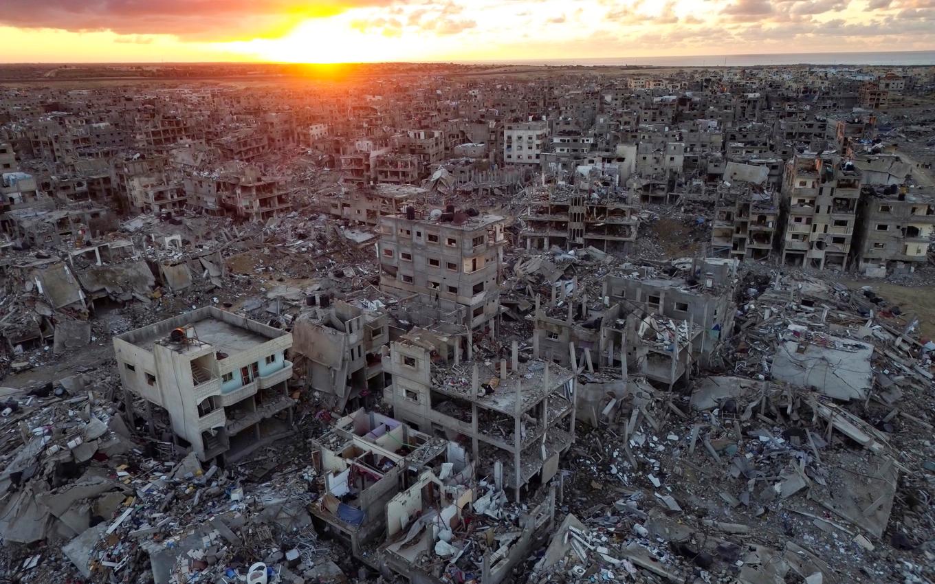 Gisslan har hållits i Gaza. Bild från i fredags. Foto: Jehad Alshrafi/AP/TT