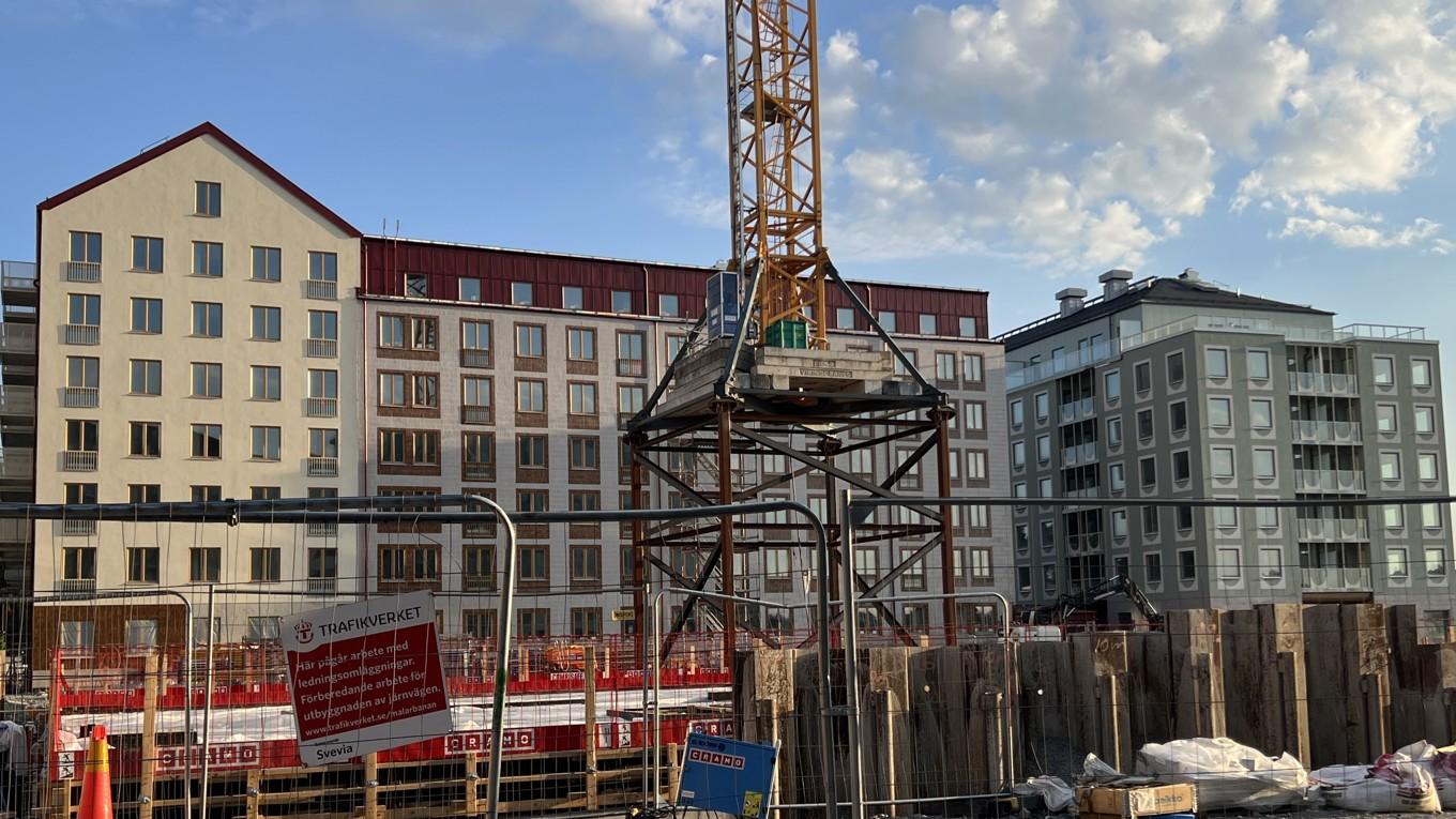Förra året minskade bostadsbyggandet något. Foto: Sofia Drevemo