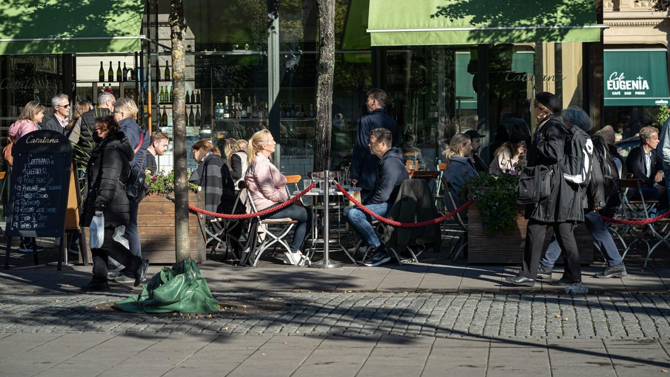 I Sverige mår det flesta bra, enligt Folkhälsomyndigheten. Foto: Sofia Drevemo