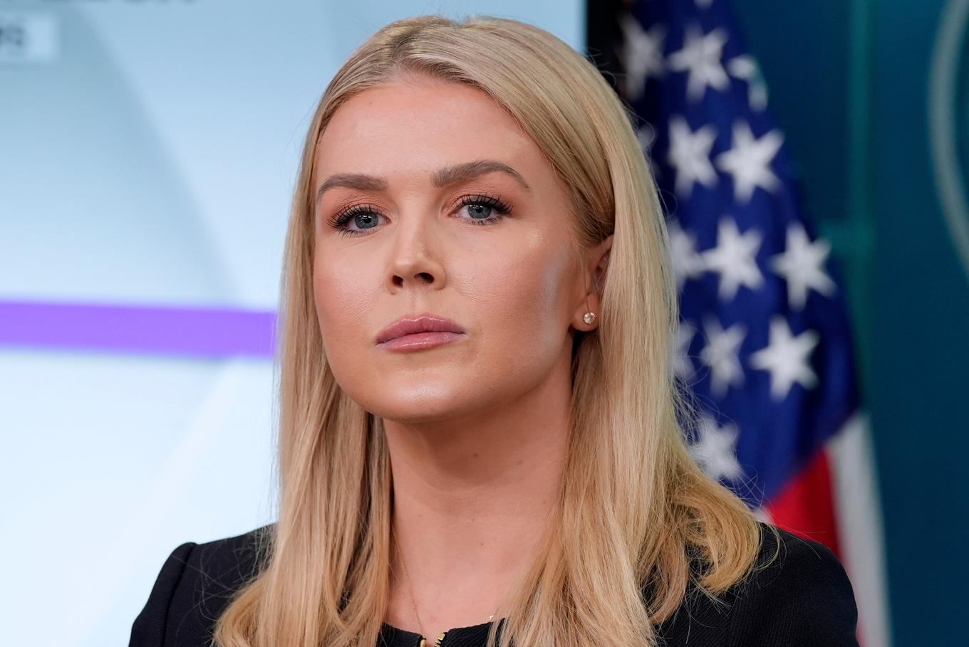 Vita husets pressekreterare Karoline Leavitt uppger att USA för samtal med Hamas om vapenvila. Arkivbild. Foto: Alex Brandon/AP/TT