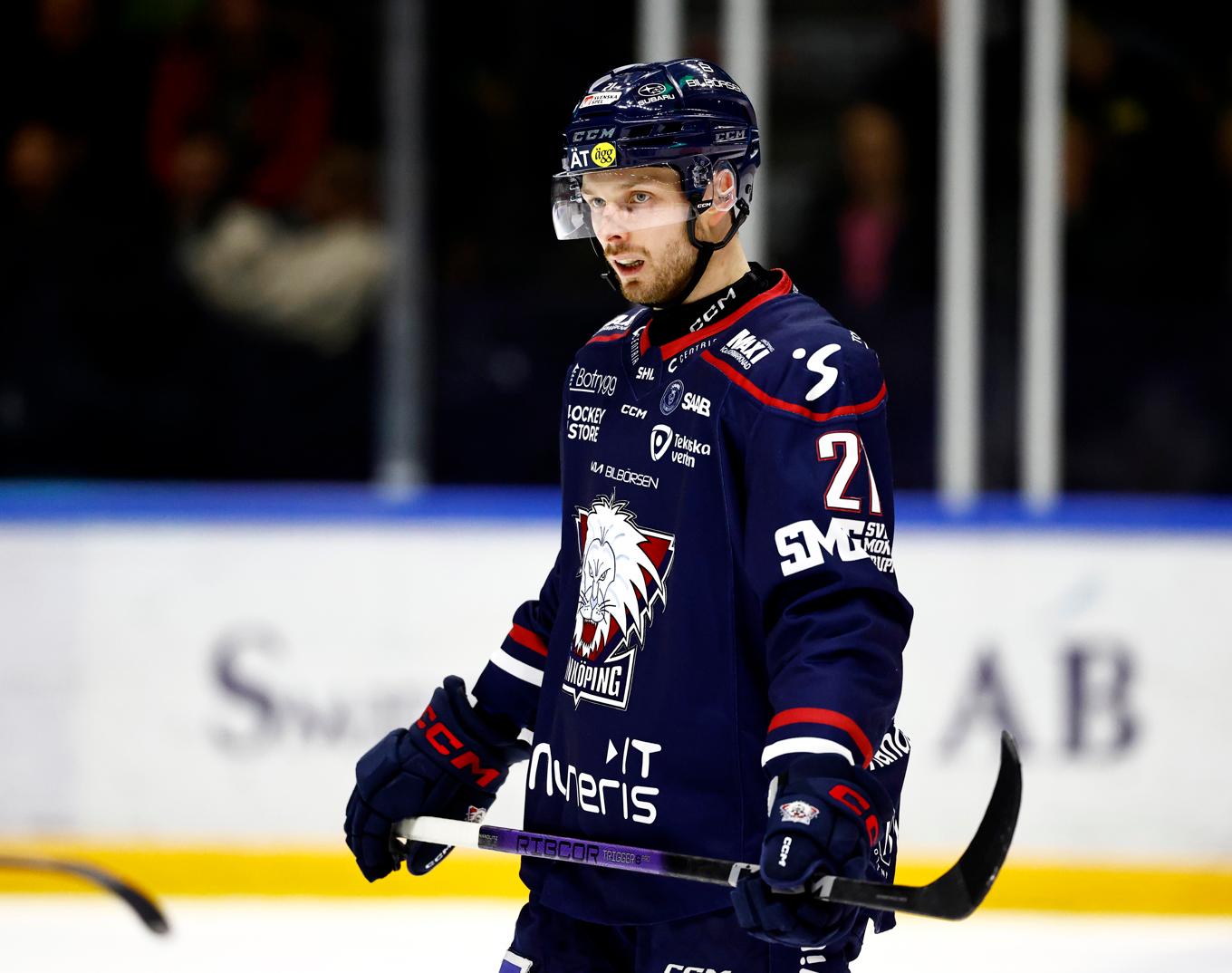 Christoffer Ehn sköt Linköping kvar i SHL. Arkivbild. Foto: Stefan Jerrevång/TT