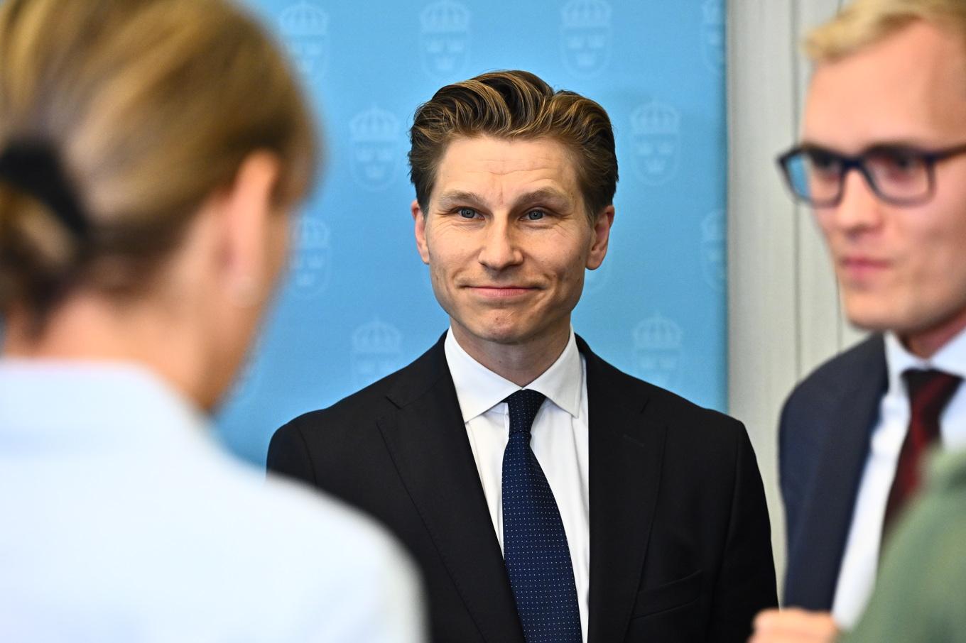 Antti Häkkänen. Arkivbild från ett besök i Stockholm förra året. Foto: Claudio Bresciani/TT