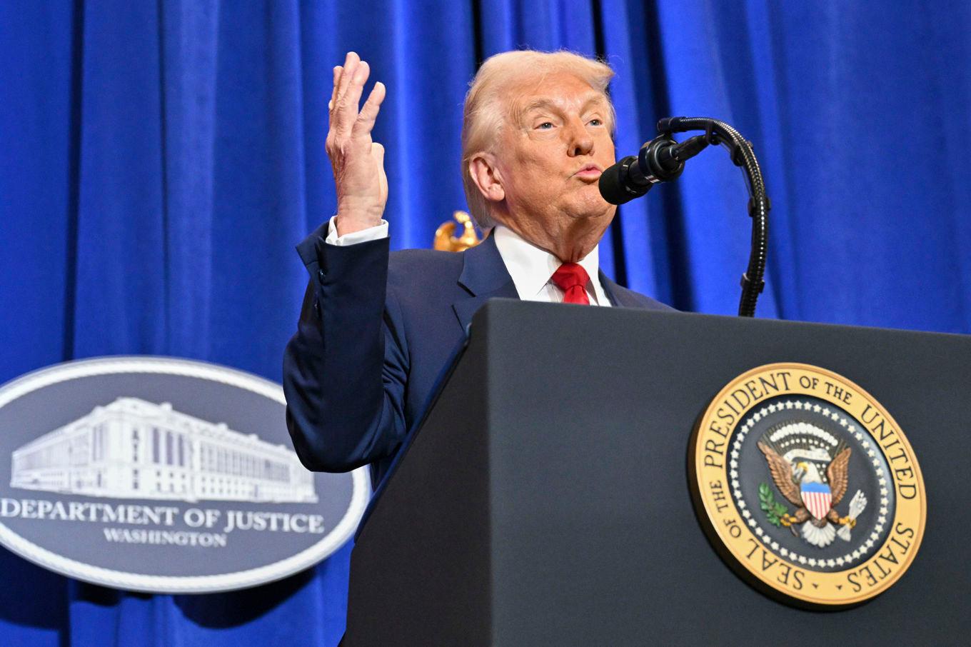 Donald Trump. Arkivbild. Foto: Pool via AP/TT