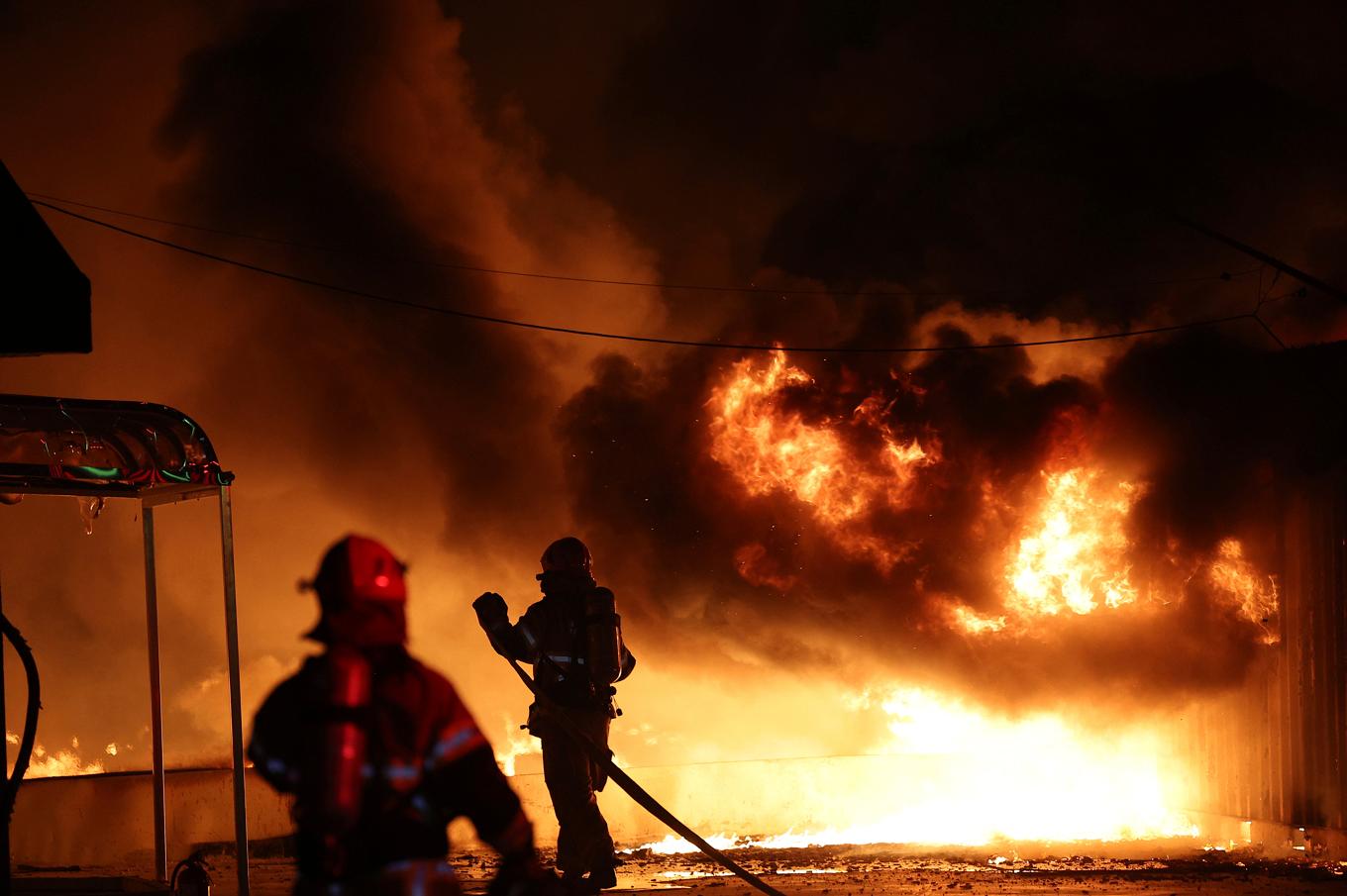 Sydkorea utlyser nödläge i flera regioner då skogsbränder härjar. Foto: Yoon Gwan-shick/Yonhap via AP/TT