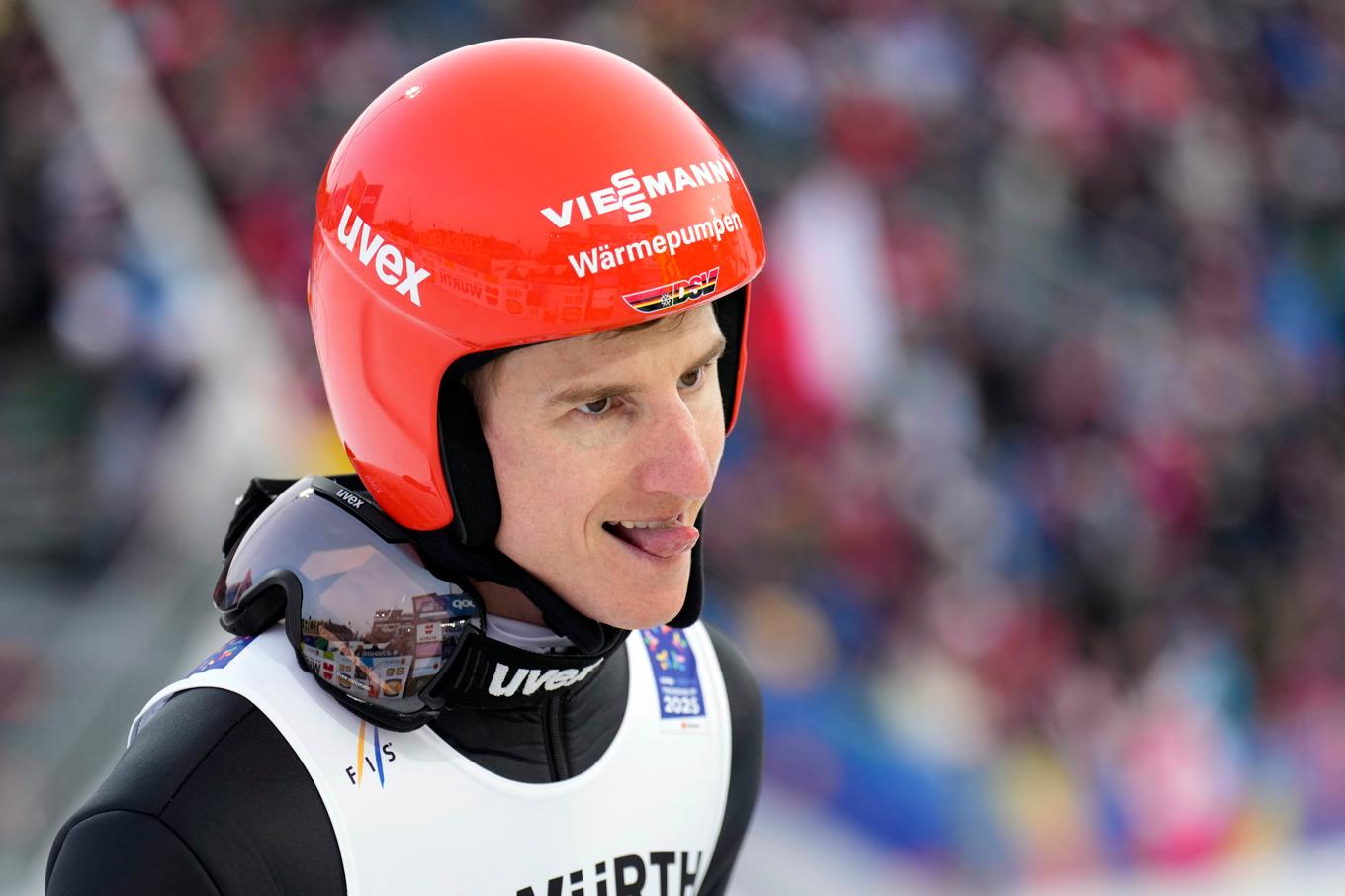 Karl Geiger. Arkivbild. Foto: Matthias Schrader/AP/TT