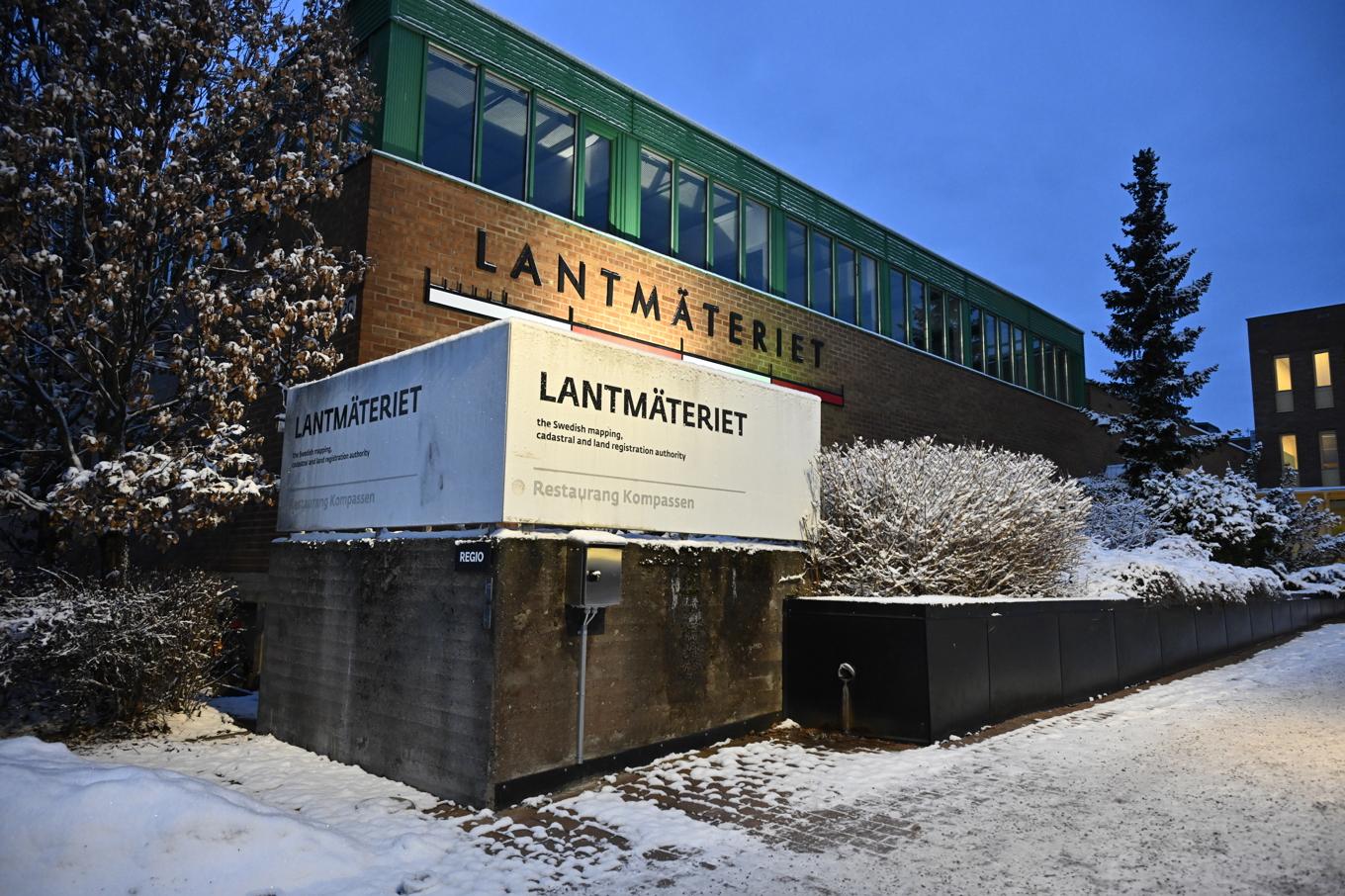 Lantmäteriets huvudkontor i Gävle. Arkivbild. Foto: Anders Wiklund/TT