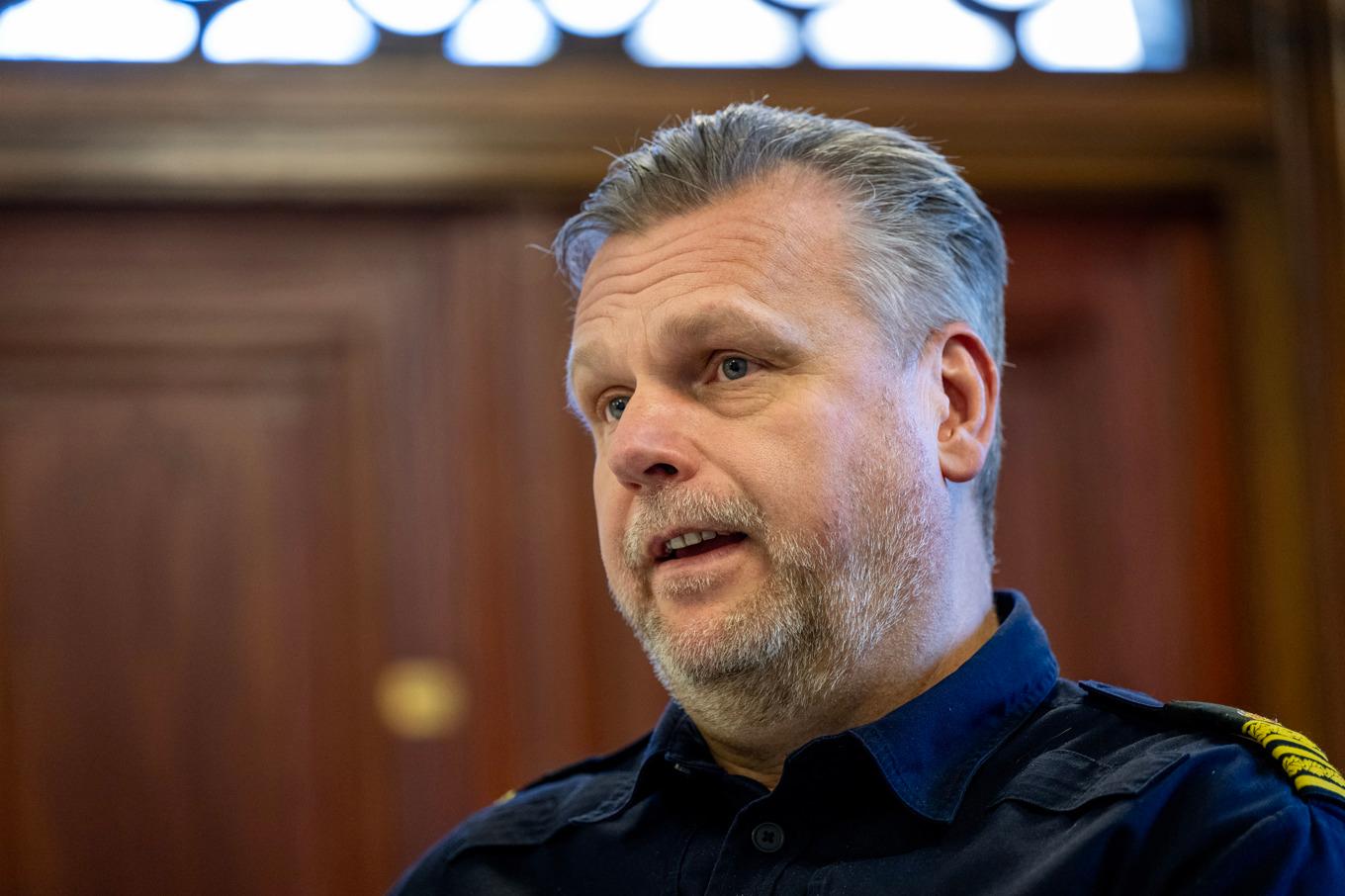 Theodor Smedius vid Noa arbetar med att stärka polisens närvaro i de digitala miljöerna. Foto: Christine Olsson/TT