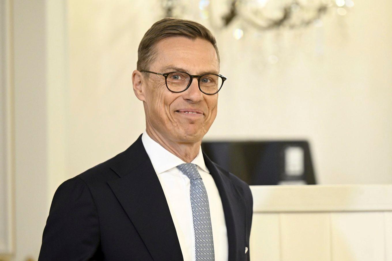 Finlands president Alexander Stubb, här på en bild från januari i år. Foto: Vesa Moilanen/AP/TT
