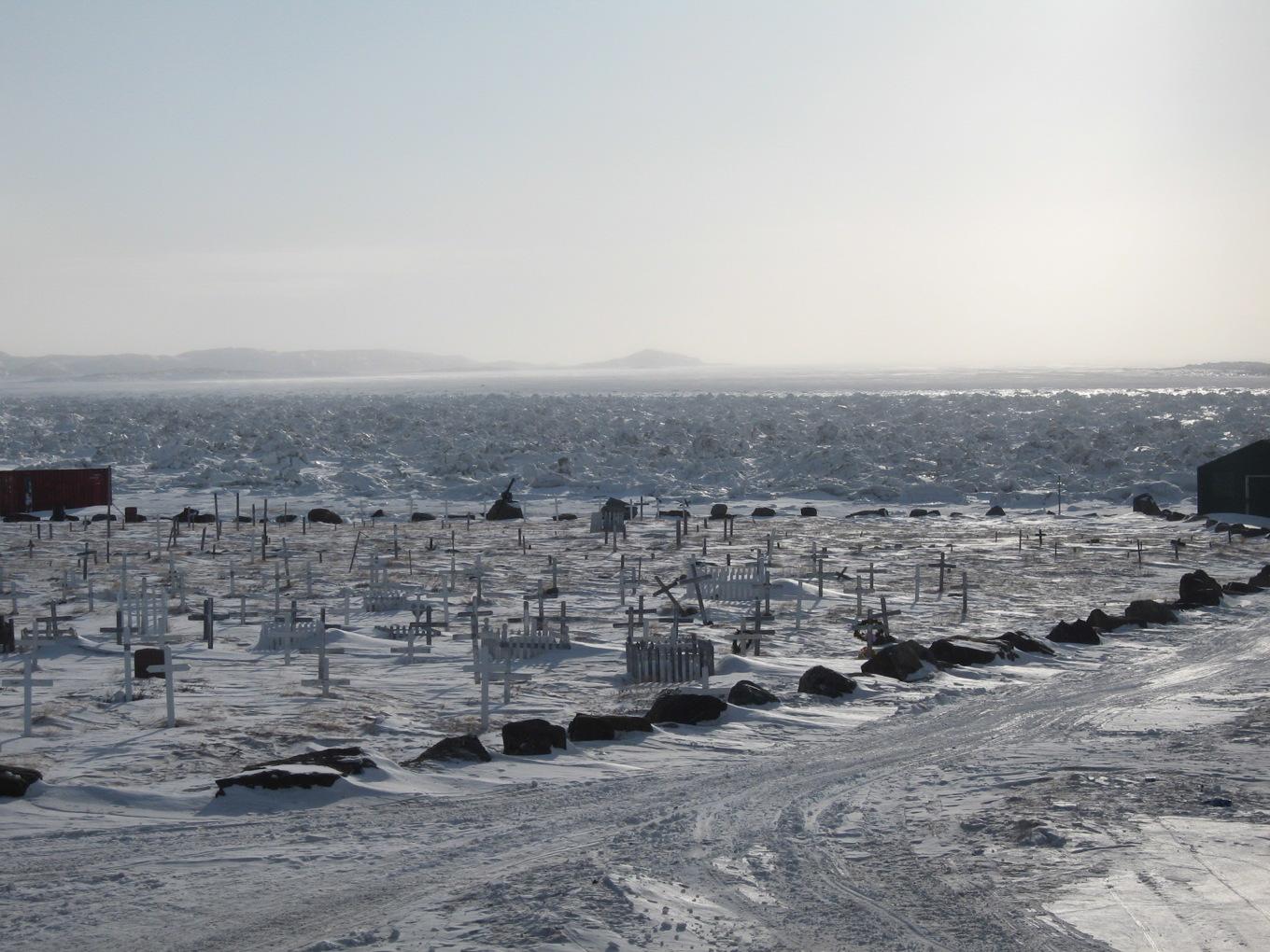 Arkivbild från Iqaluit, största stad på kanadensiska Baffinön. Foto: Beth Duff-Brown/AP/TT