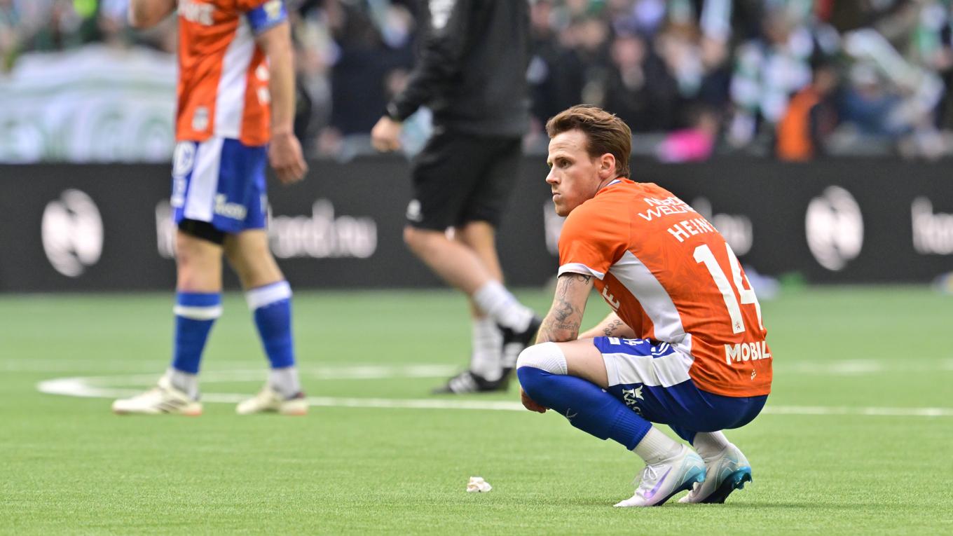 Tobias Heintz och hans lagkamrater i IFK Göteborg fick en del att fundera över efter premiären mot Hammarby. Epoch Times sportchef Jonas Arnesen menar att laget måste resa sig snabbt för att få arbetsro. Foto: Jonas Ekströmer/TT