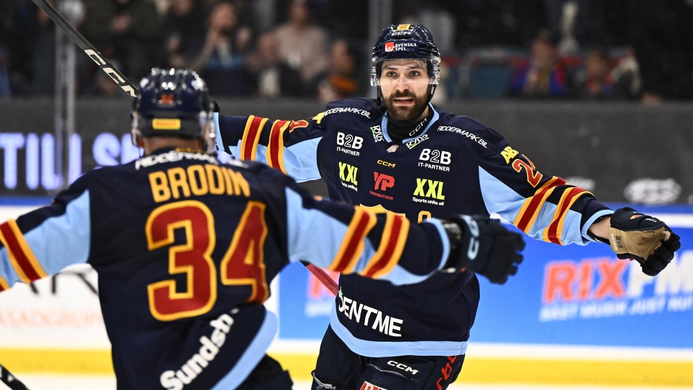 Djurgården gör allt de kan för att återvända till SHL. Det handlar om miljoner. Foto: Christine Olsson/TT