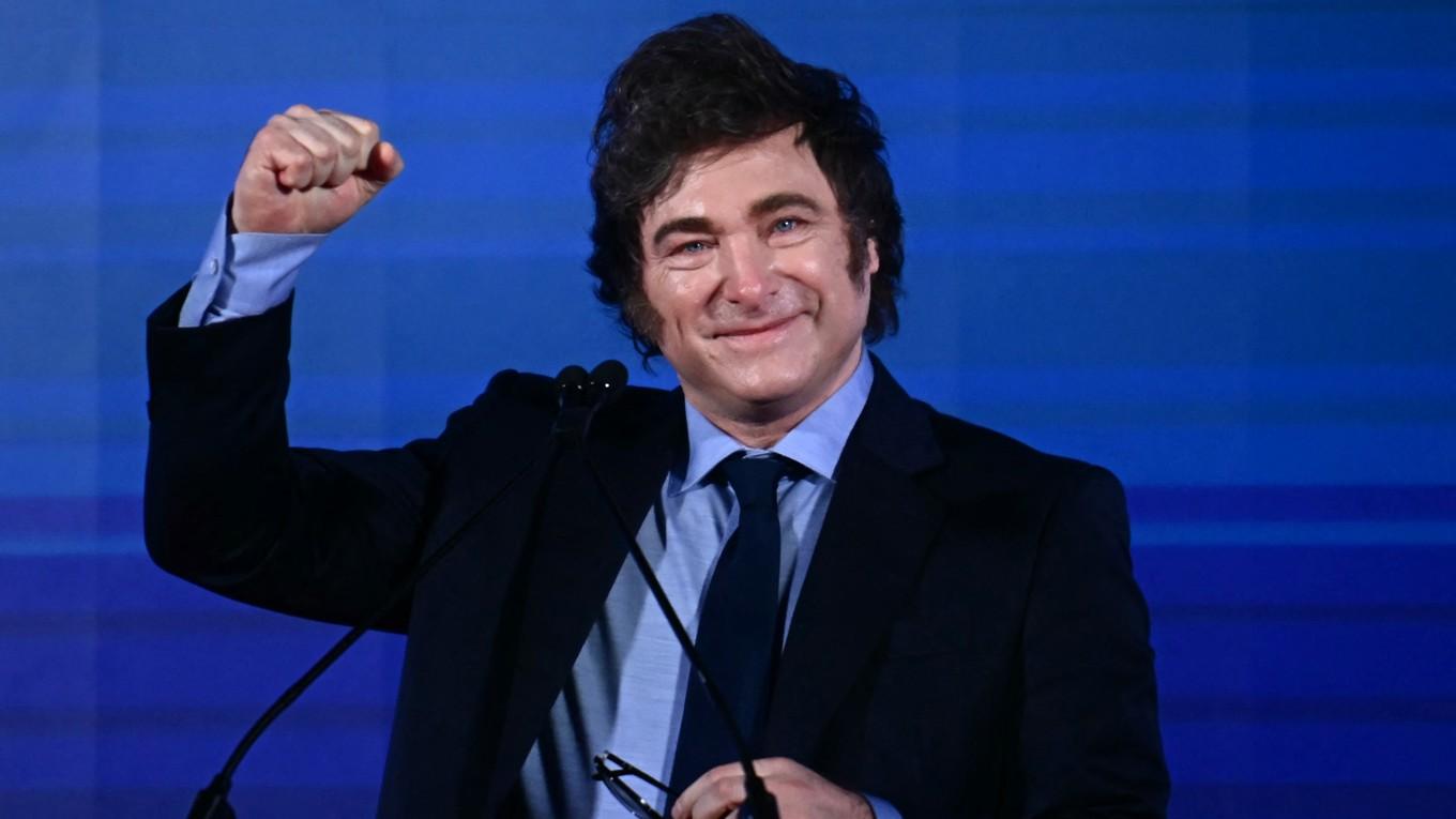 Argentinas president Javier Milie. Foto: Filippo Monteforte/AFP via Getty Images