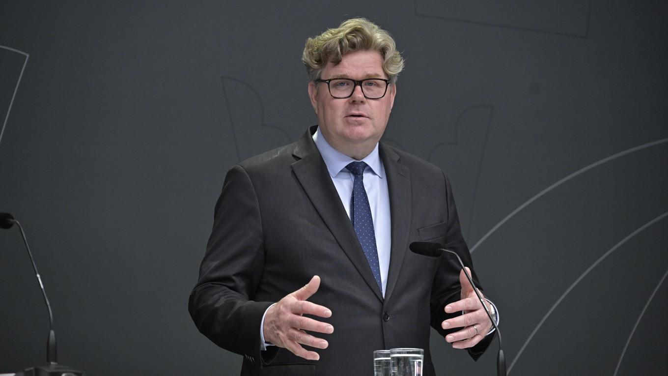 Justitieminister Gunnar Strömmer (M). Foto: Roger Sahlström