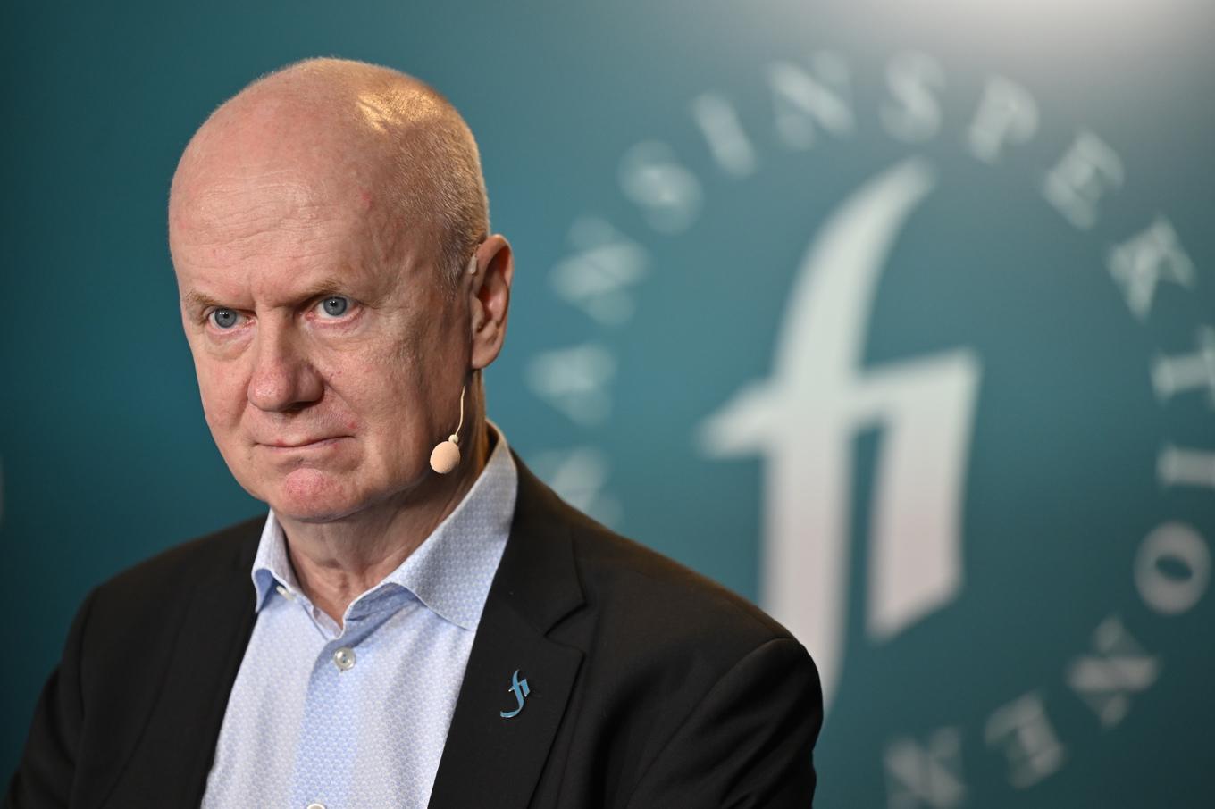 Finansinspektionens generaldirektör Daniel Barr får lämna sitt uppdrag. Arkivbild. Foto: Henrik Montgomery/TT