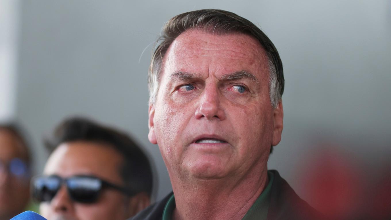 Brasiliens tidigare president Jair Bolsonaro har drabbats av nya magsmärtor. Arkivbild. Foto: Luis Nova/AP/TT