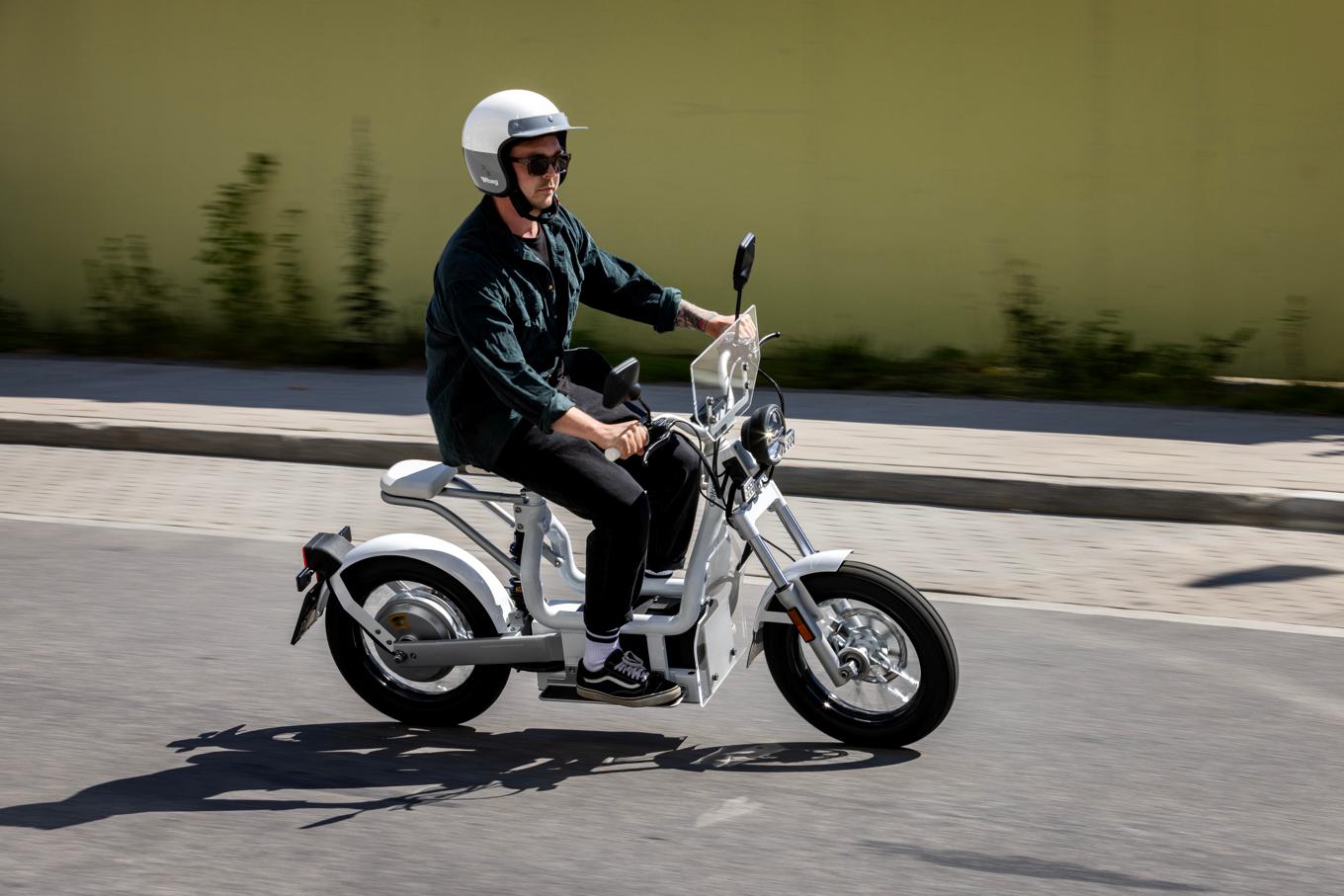 En elmoped i Sverige. Arkivbild. Foto: Magnus Andersson/TT